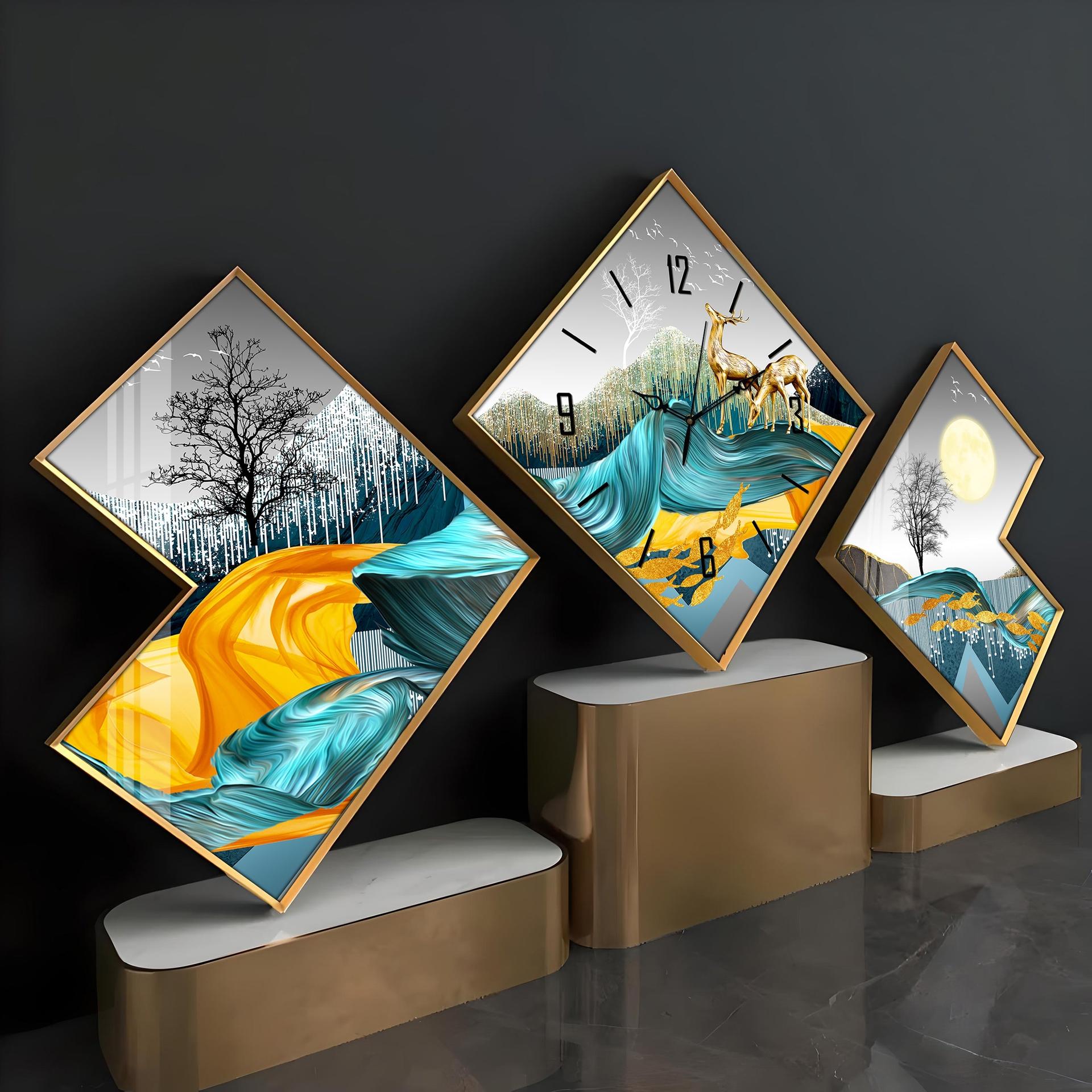 Full Moon Forest Premium Acrylic Wall Clock - Image 7