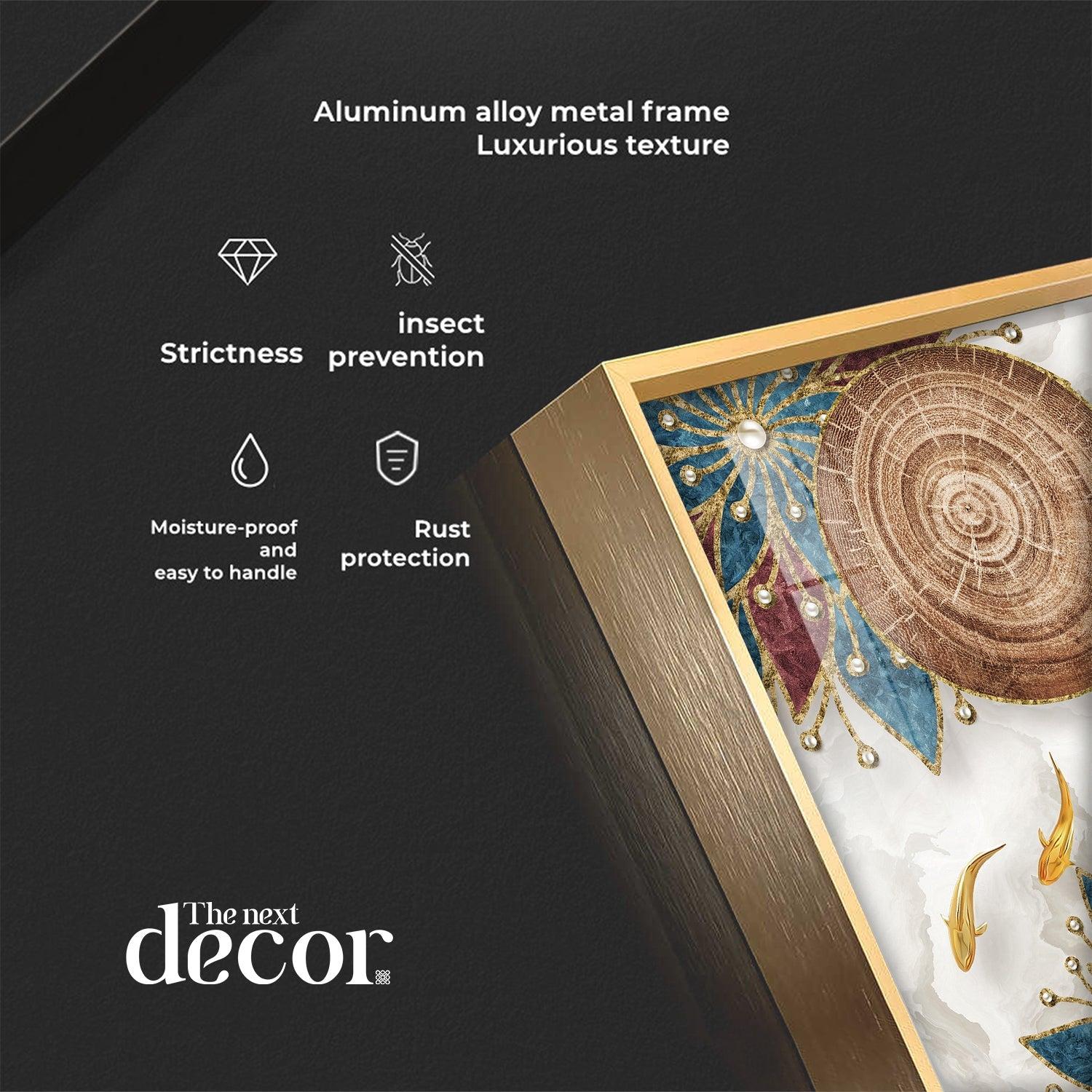 Abaniko Fish Premium Acrylic Square Wall Art - Image 7