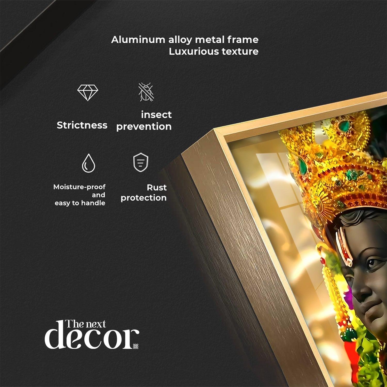 Ayodhya Darshan Premium Acrylic Vertical Wall Art - Image 7