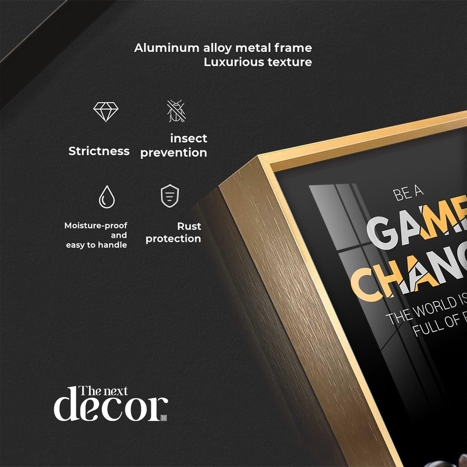 Be A Game Changer Premium Acrylic Vertical Wall Art - Image 8