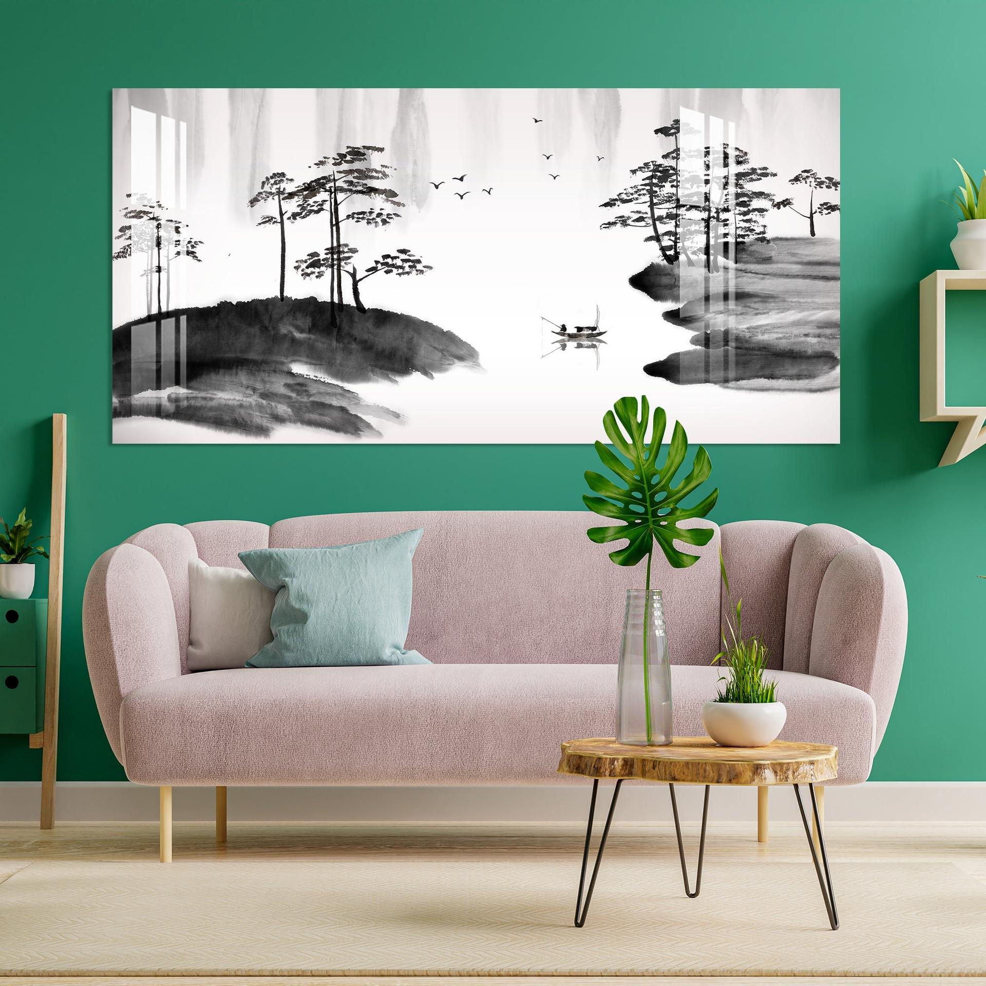 A Man & The Forest Acrylic Wall Art - Image 11
