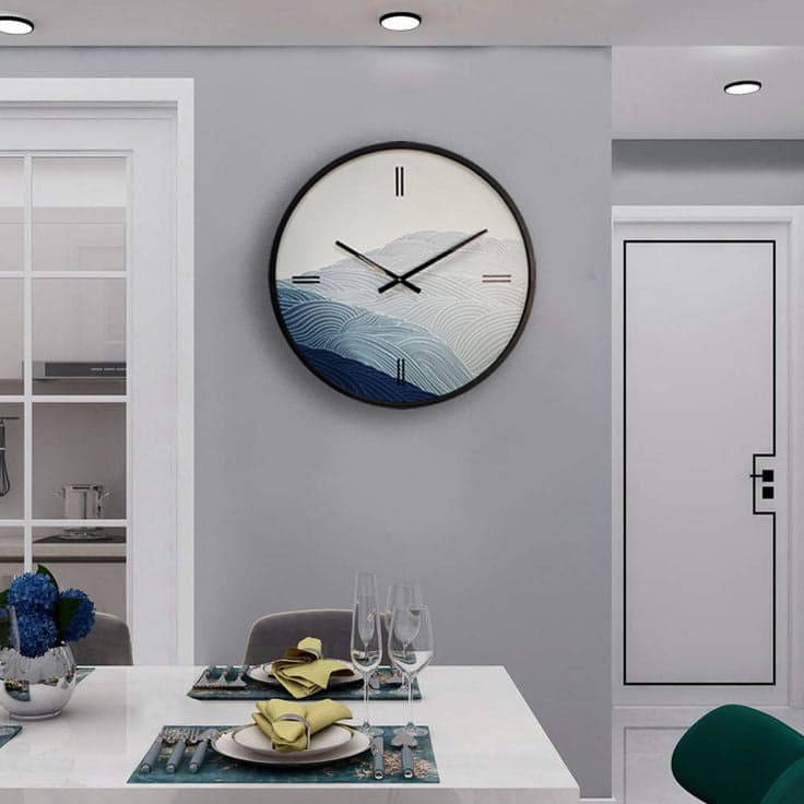 Ocean Vista Wall Clock Art - Image 3