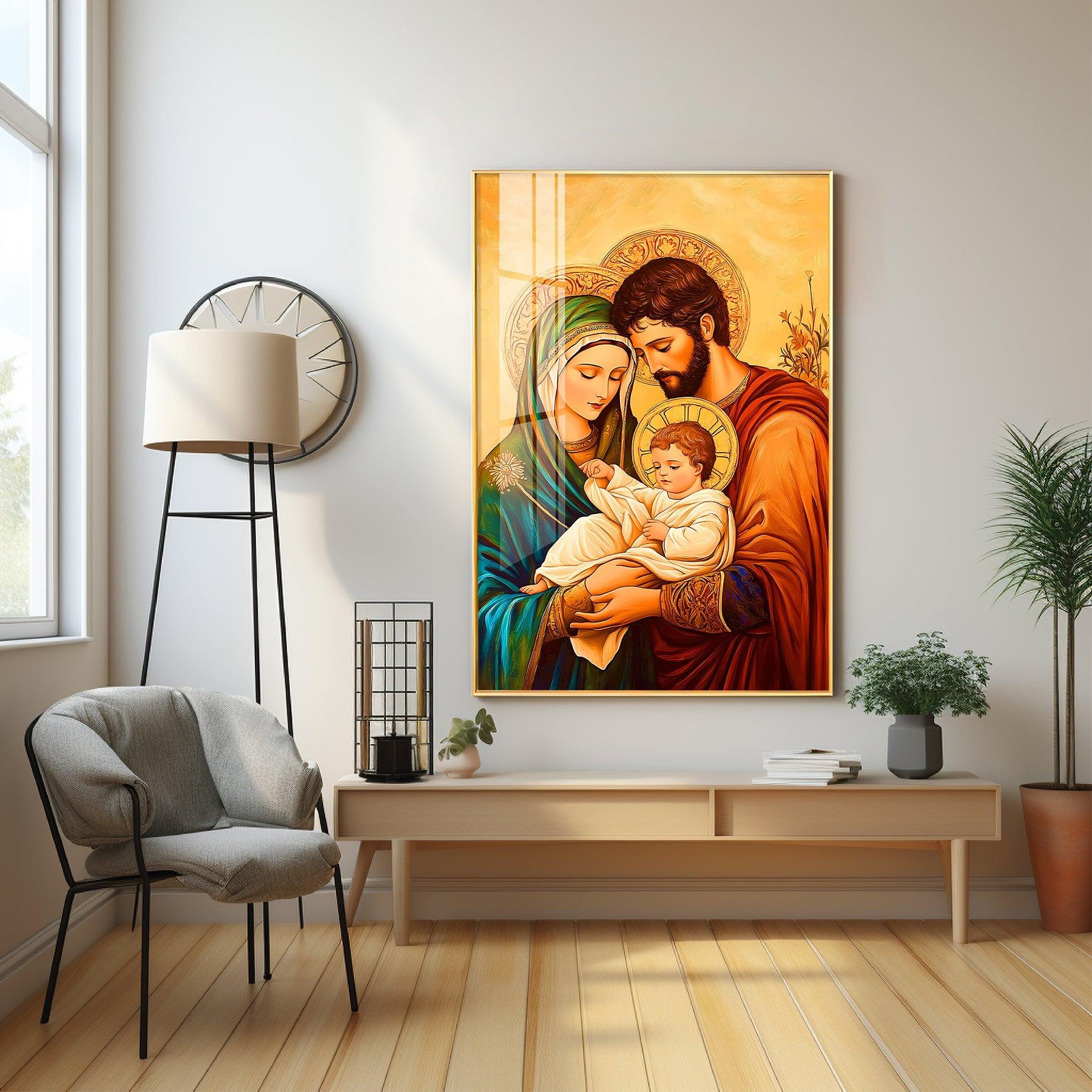 Holy Family Premium Acrylic Vertical Wall Art - Image 6