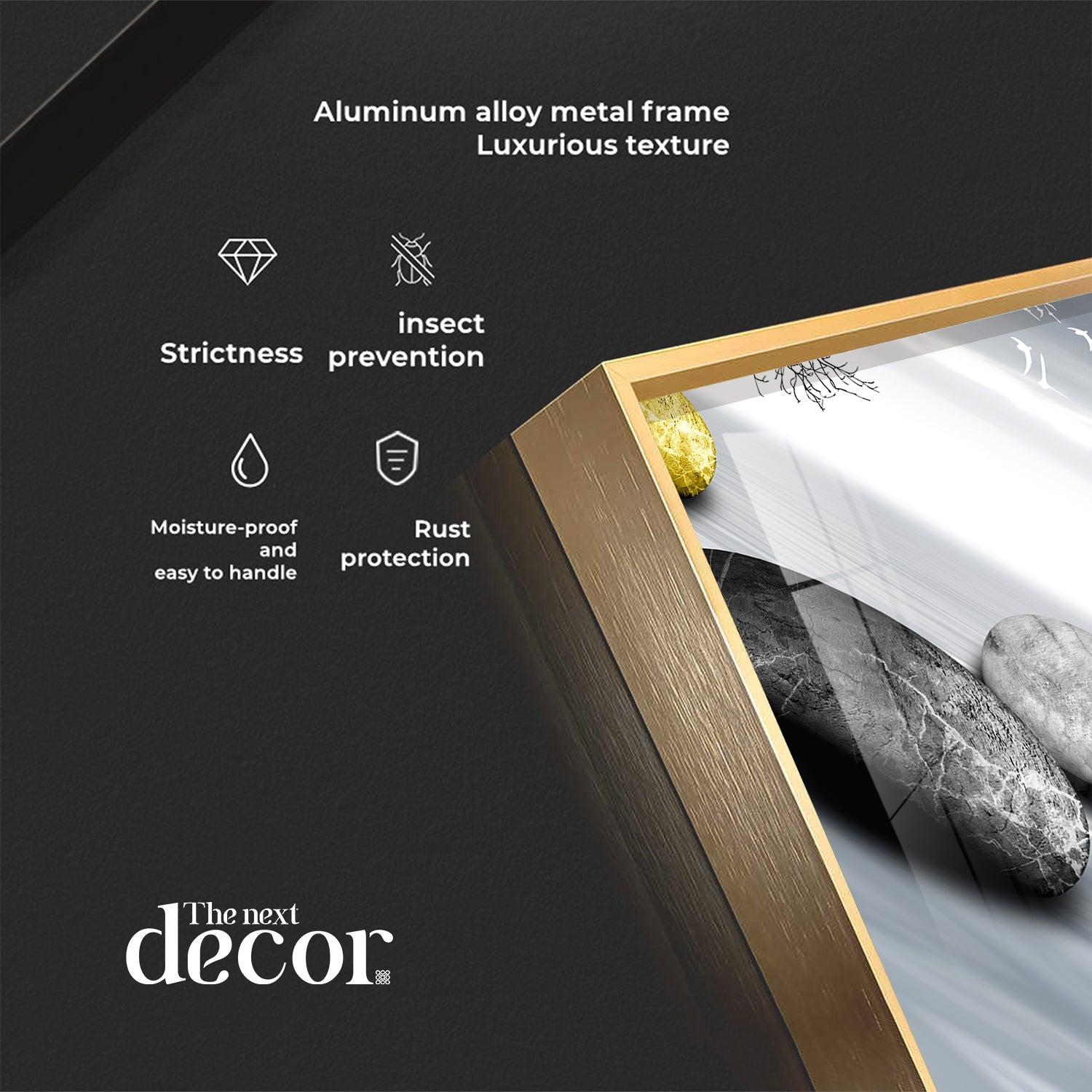 Magical Stones Premium Acrylic Wall Clock - Image 9