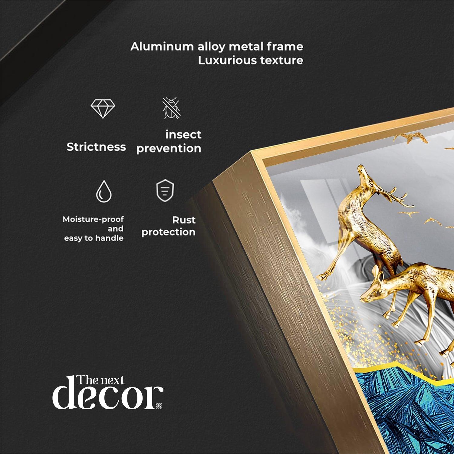 Golden Tree Premium Acrylic Wall Clock - Image 8