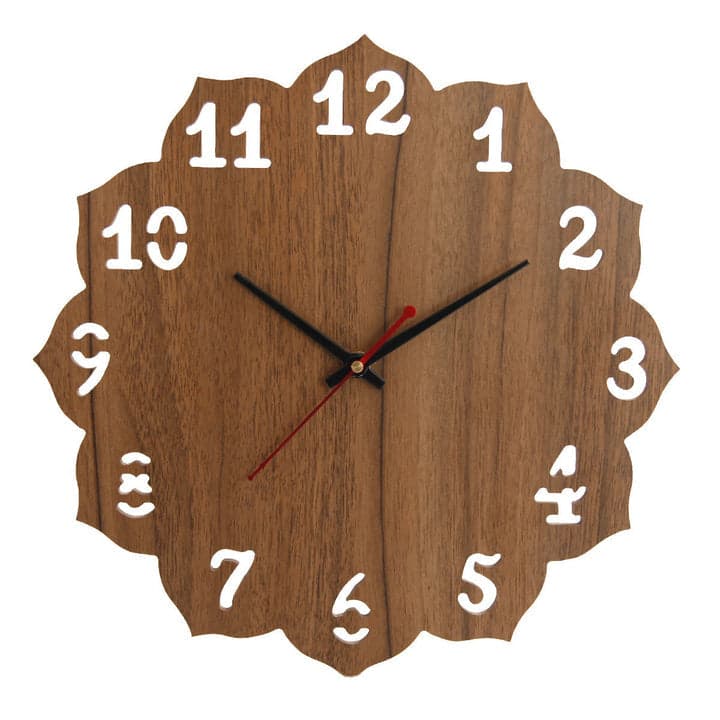 Wooden Wood Carving Wall Clock For Home, Hall, Bedroom, Living Room & Office - Image 5