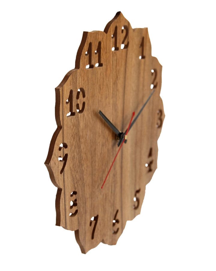 Wooden Wood Carving Wall Clock For Home, Hall, Bedroom, Living Room & Office - Image 8