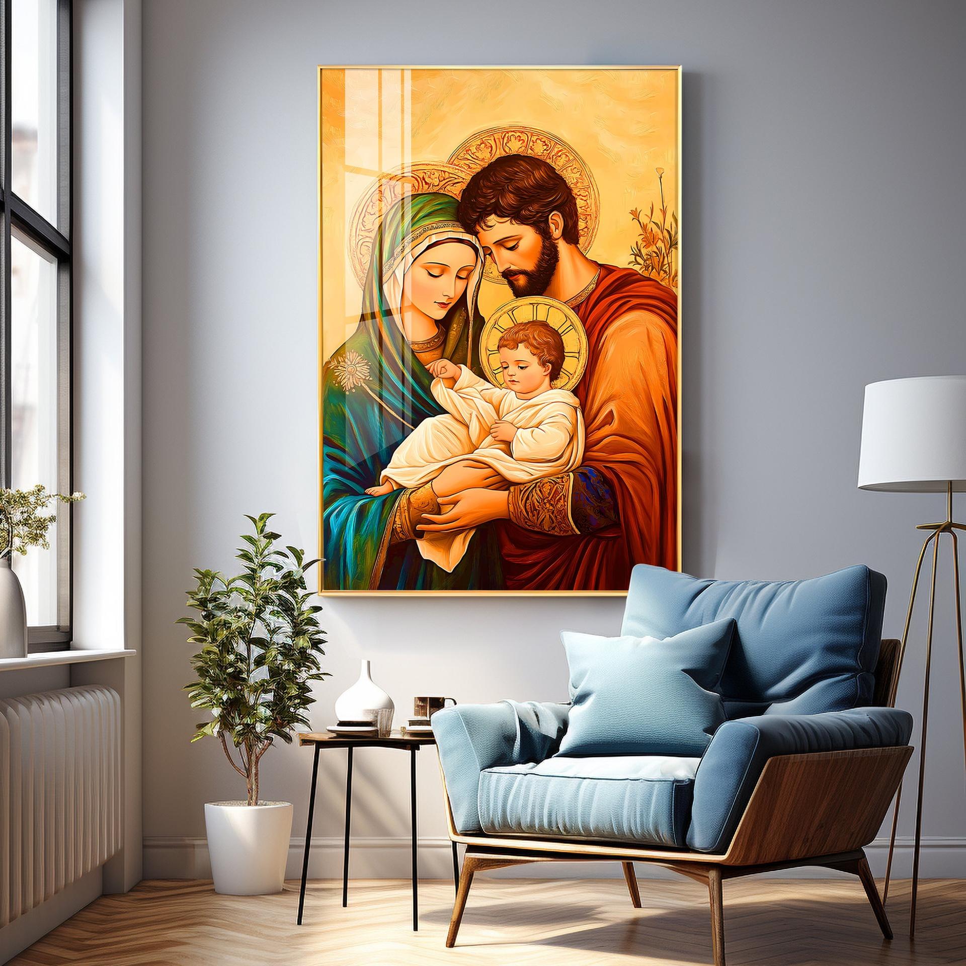 Holy Family Premium Acrylic Vertical Wall Art - Image 16