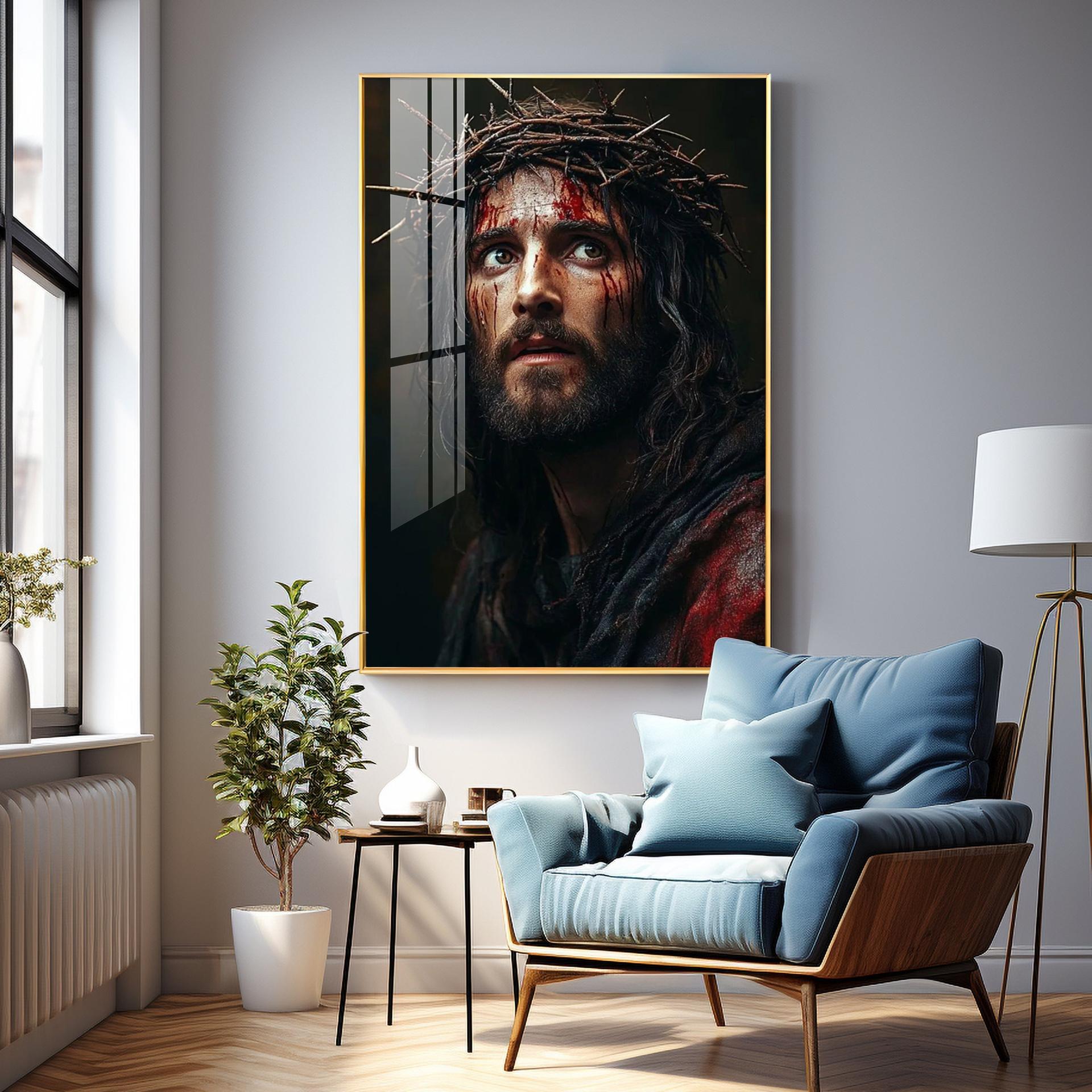 Christ's Embrace Premium Acrylic Wall Art - Image 3