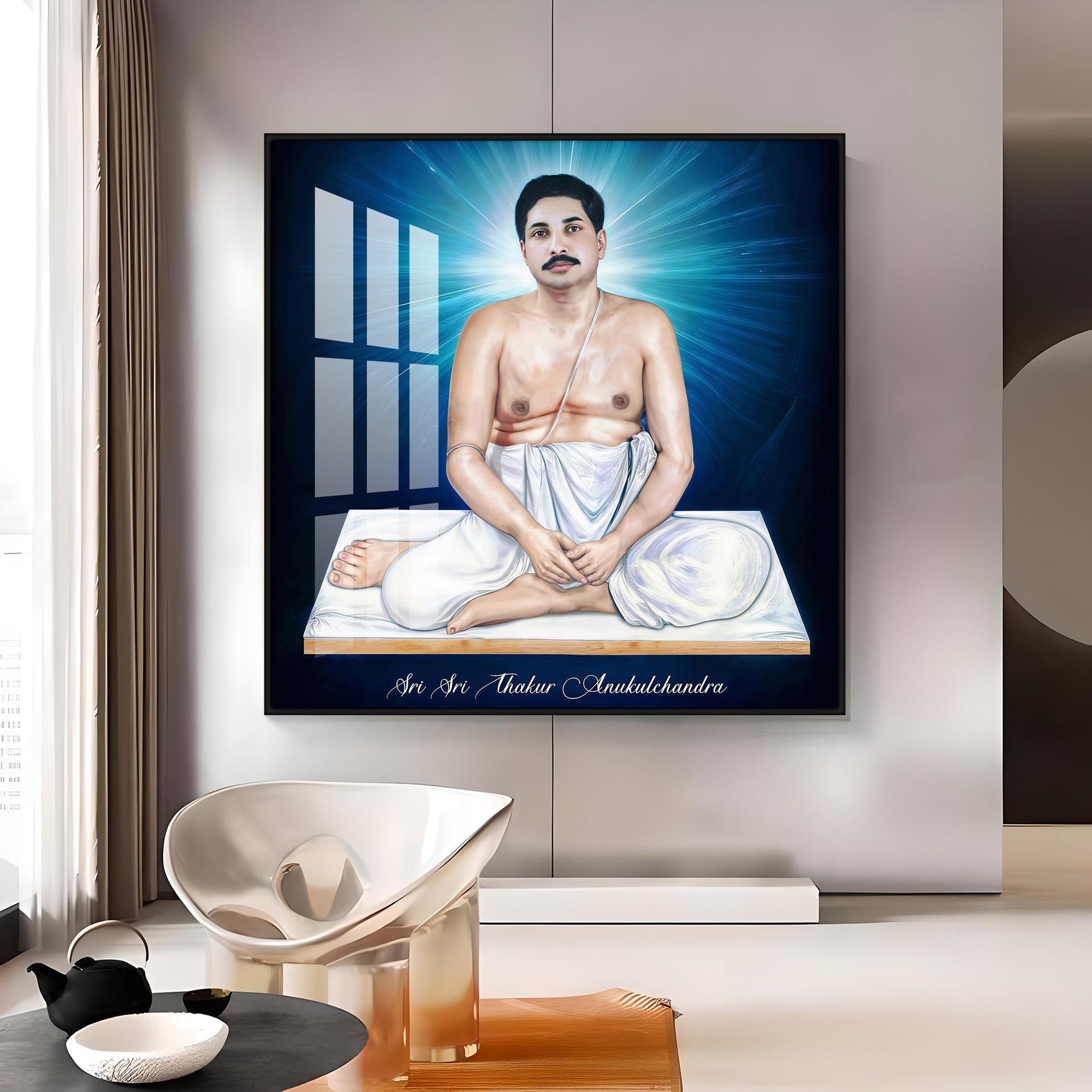Sri Sri Thakur Anukulachandra Premium Acrylic Wall Art - Image 14