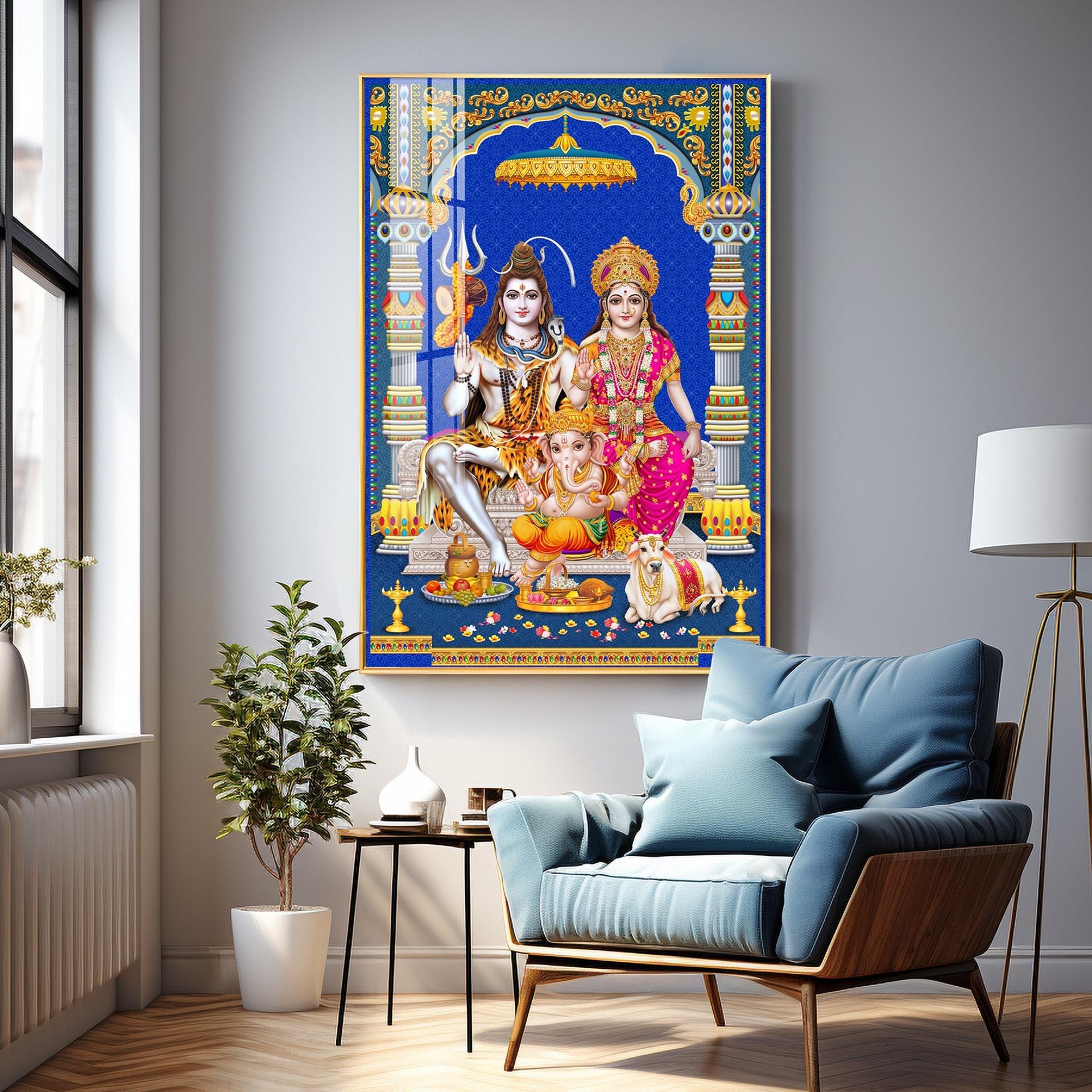 Divine Harmony Premium Acrylic Vertical Wall Art - Image 15