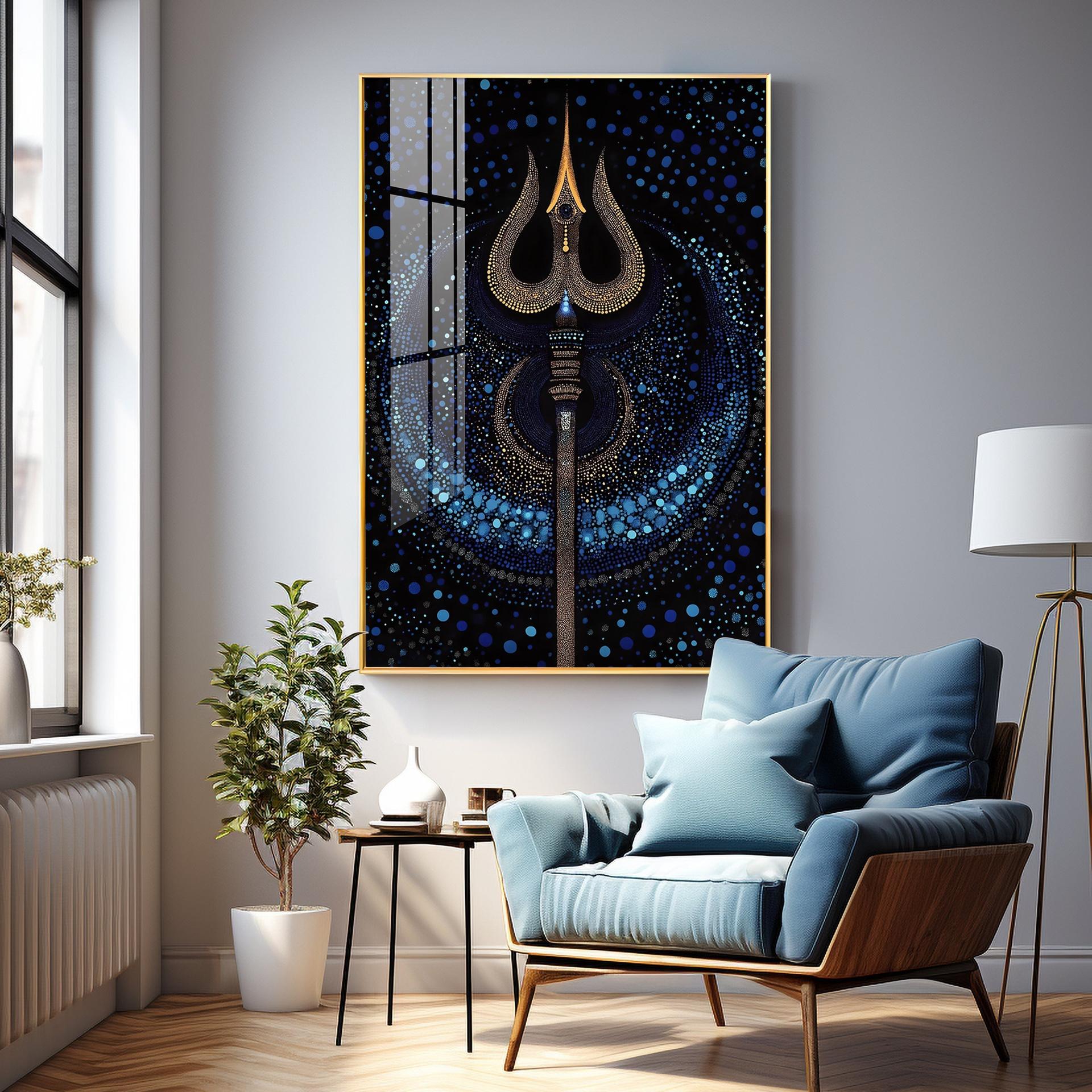 Celestial Guardian Premium Vertical Acrylic Wall Art - Image 3
