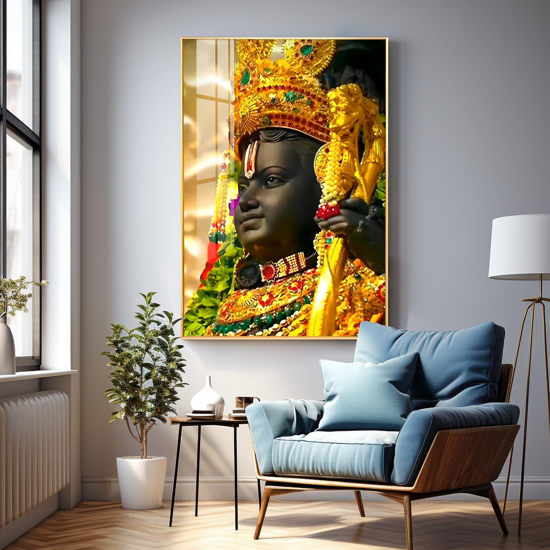 Ayodhya Darshan Premium Acrylic Vertical Wall Art - Image 4