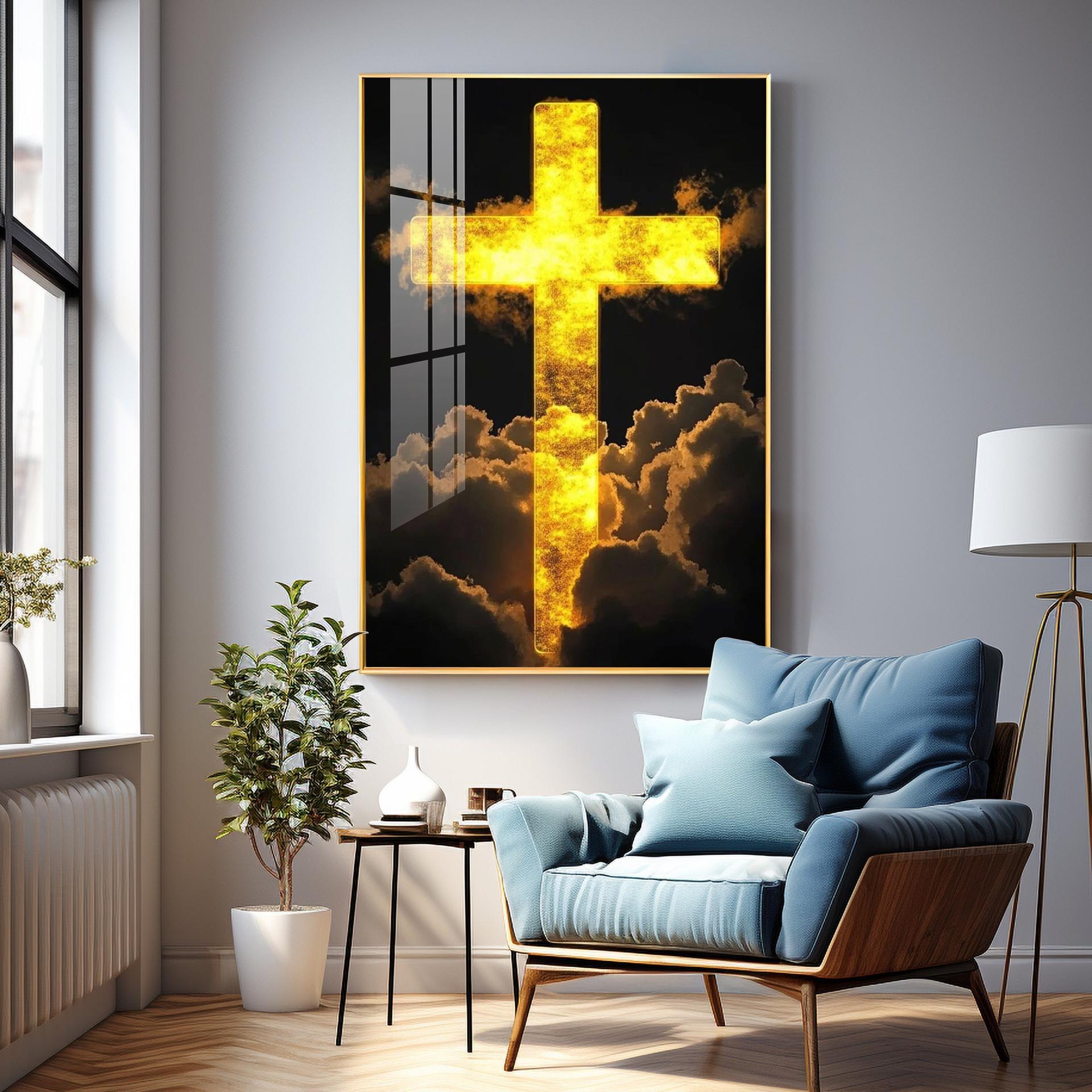 Heavenly Cross Vision Premium Acrylic Wall Art - Image 12