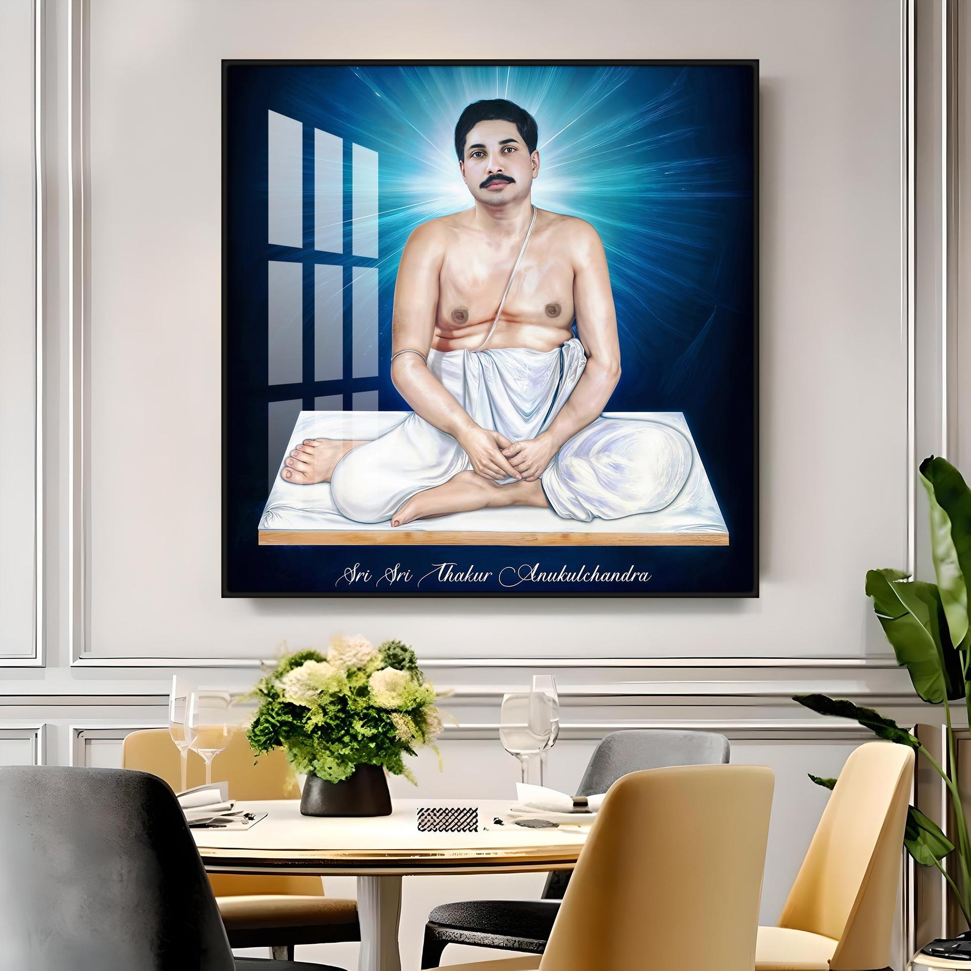 Sri Sri Thakur Anukulachandra Premium Acrylic Wall Art - Image 13