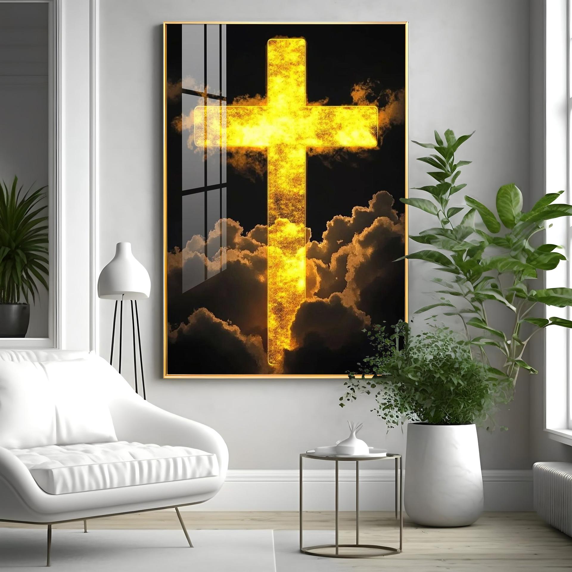 Heavenly Cross Vision Premium Acrylic Wall Art - Image 13