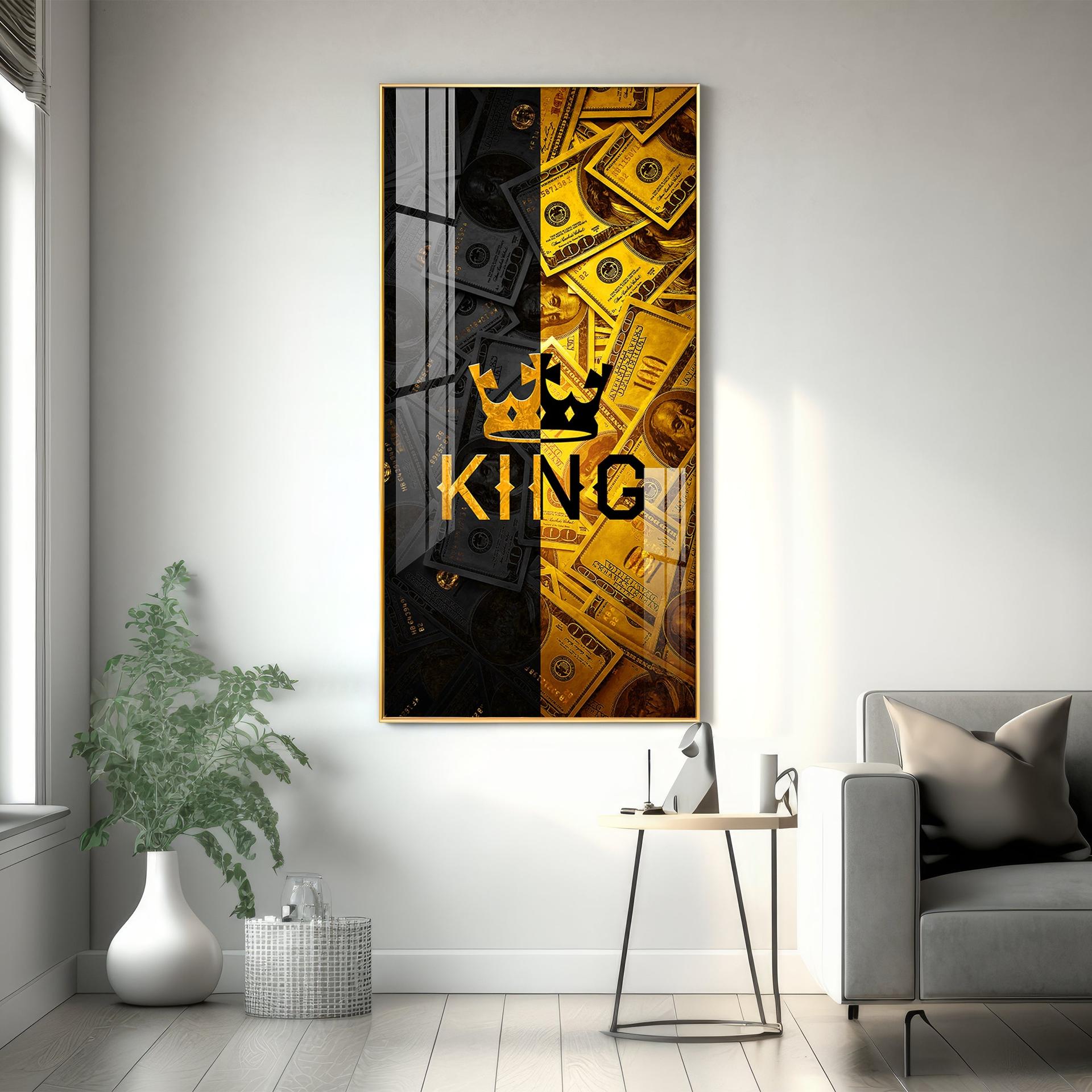 A Royal Depiction Premium Acrylic Vertical Wall Art