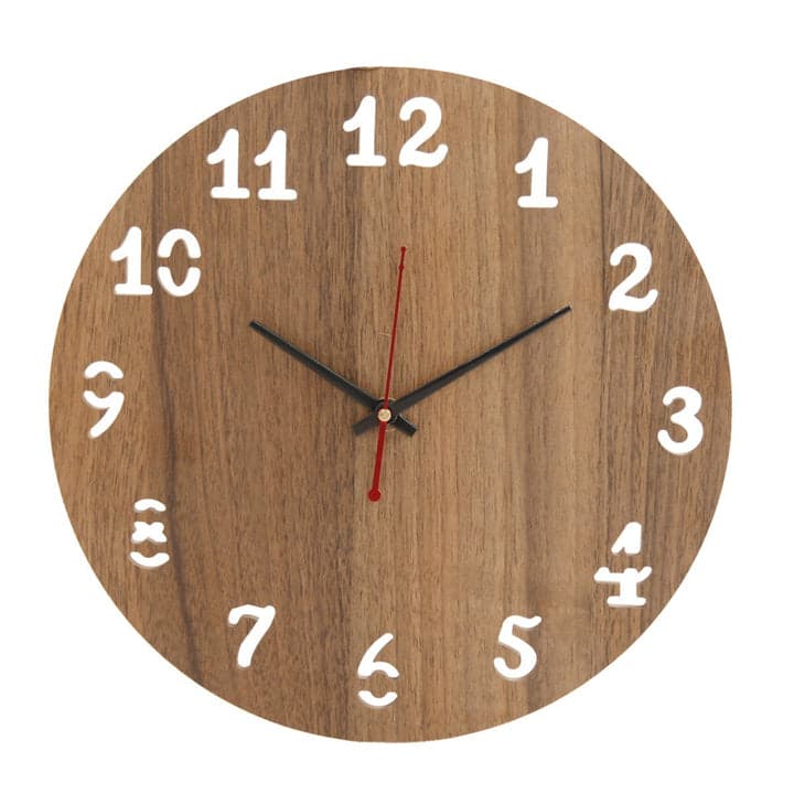 Wooden Wood Carving Wall Clock For Home, Hall, Bedroom, Living Room & Office - Image 5