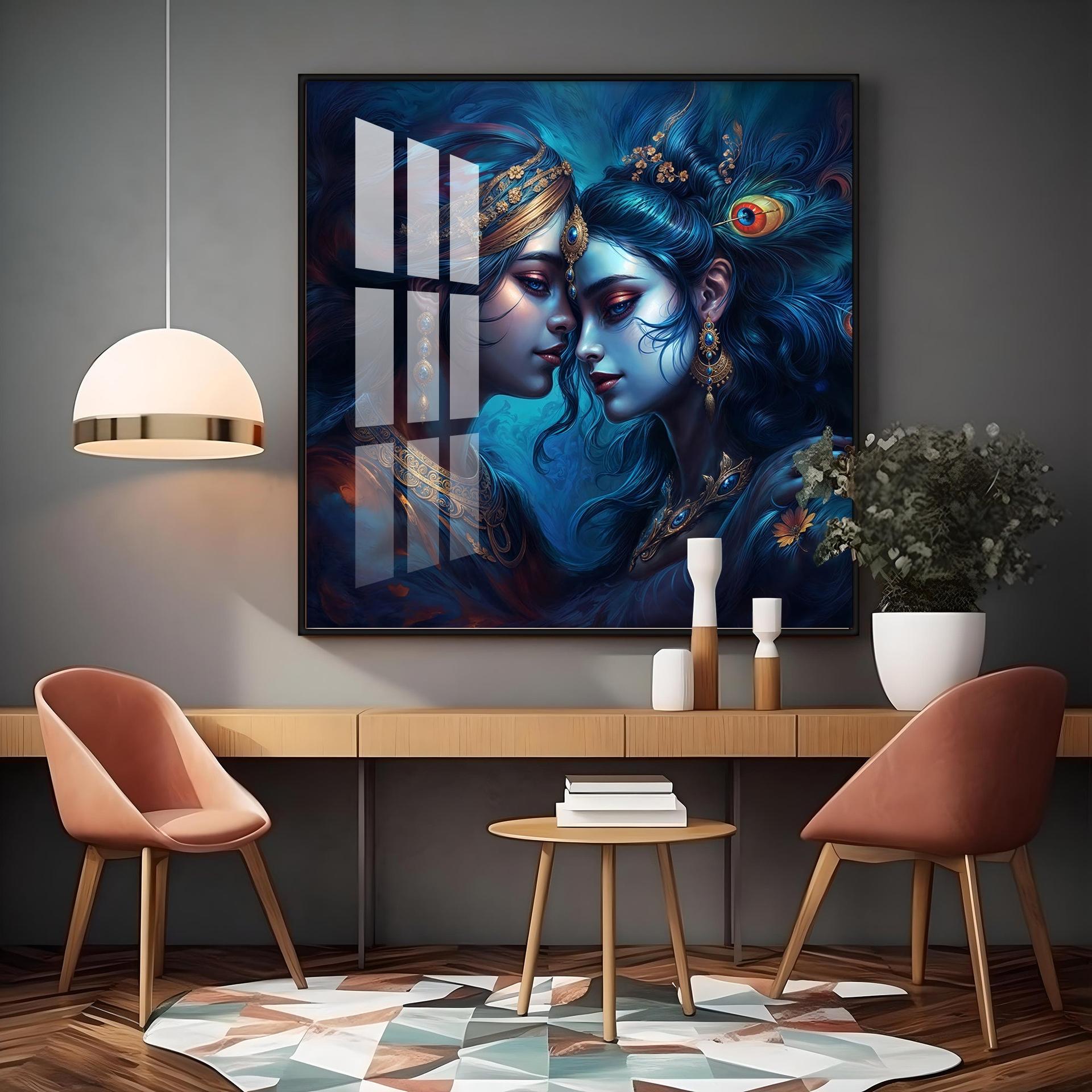 Eternal Love Premium Acrylic Square Wall Art - Image 12