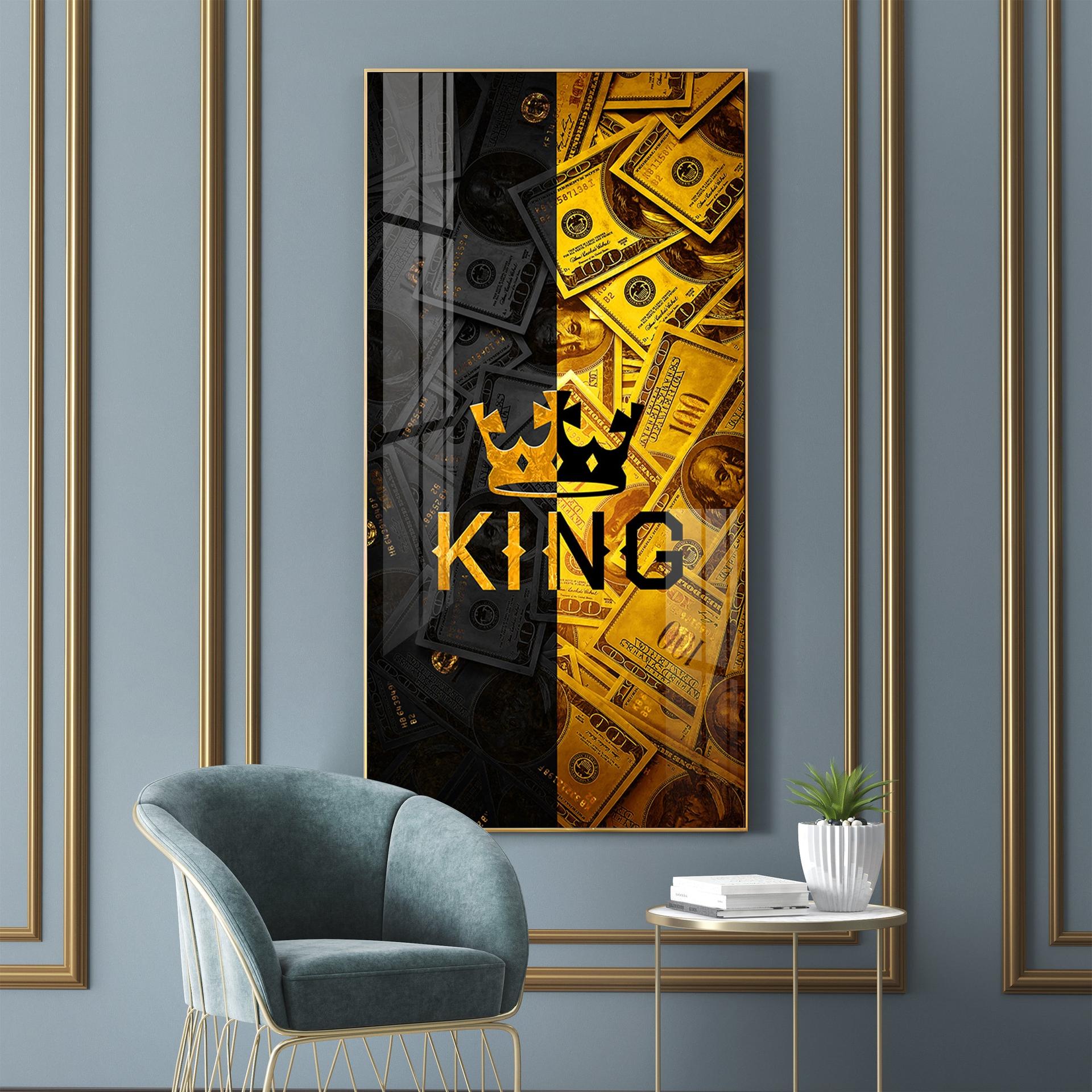 A Royal Depiction Premium Acrylic Vertical Wall Art - Image 3