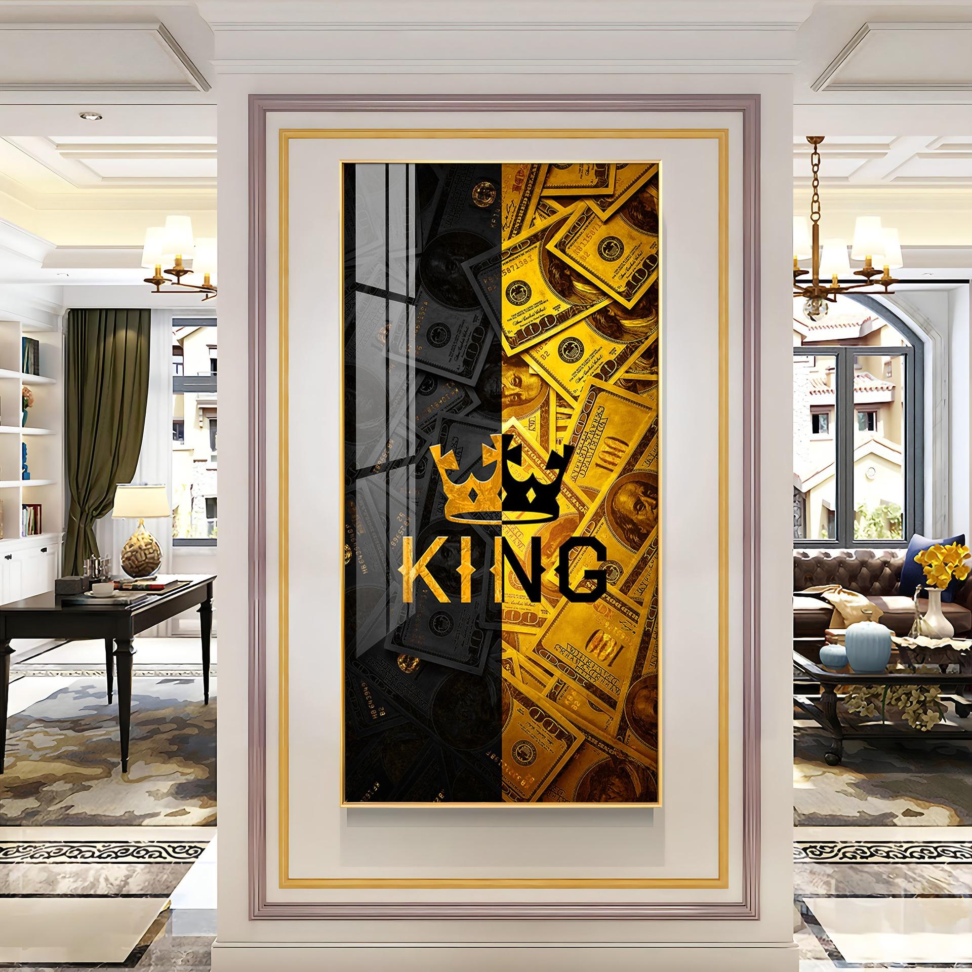 A Royal Depiction Premium Acrylic Vertical Wall Art - Image 4