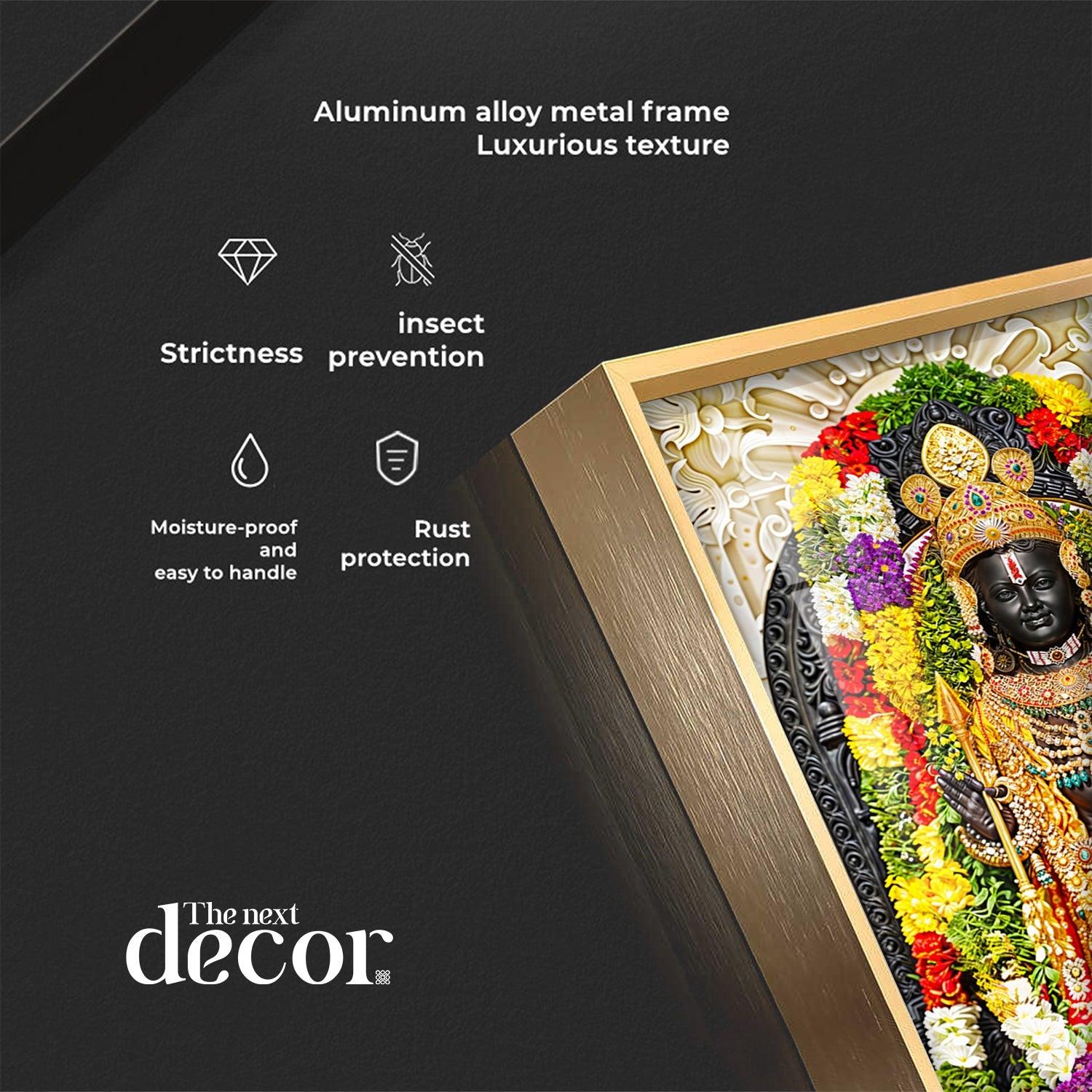 Lord Rama Portray Premium Vertical Wall Art - Image 7
