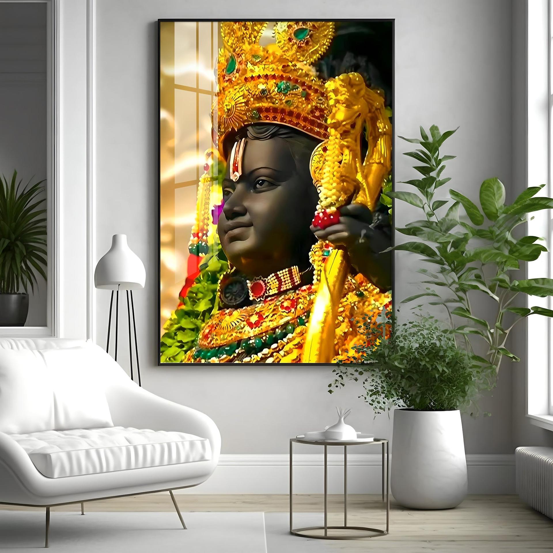 Ayodhya Darshan Premium Acrylic Vertical Wall Art - Image 9