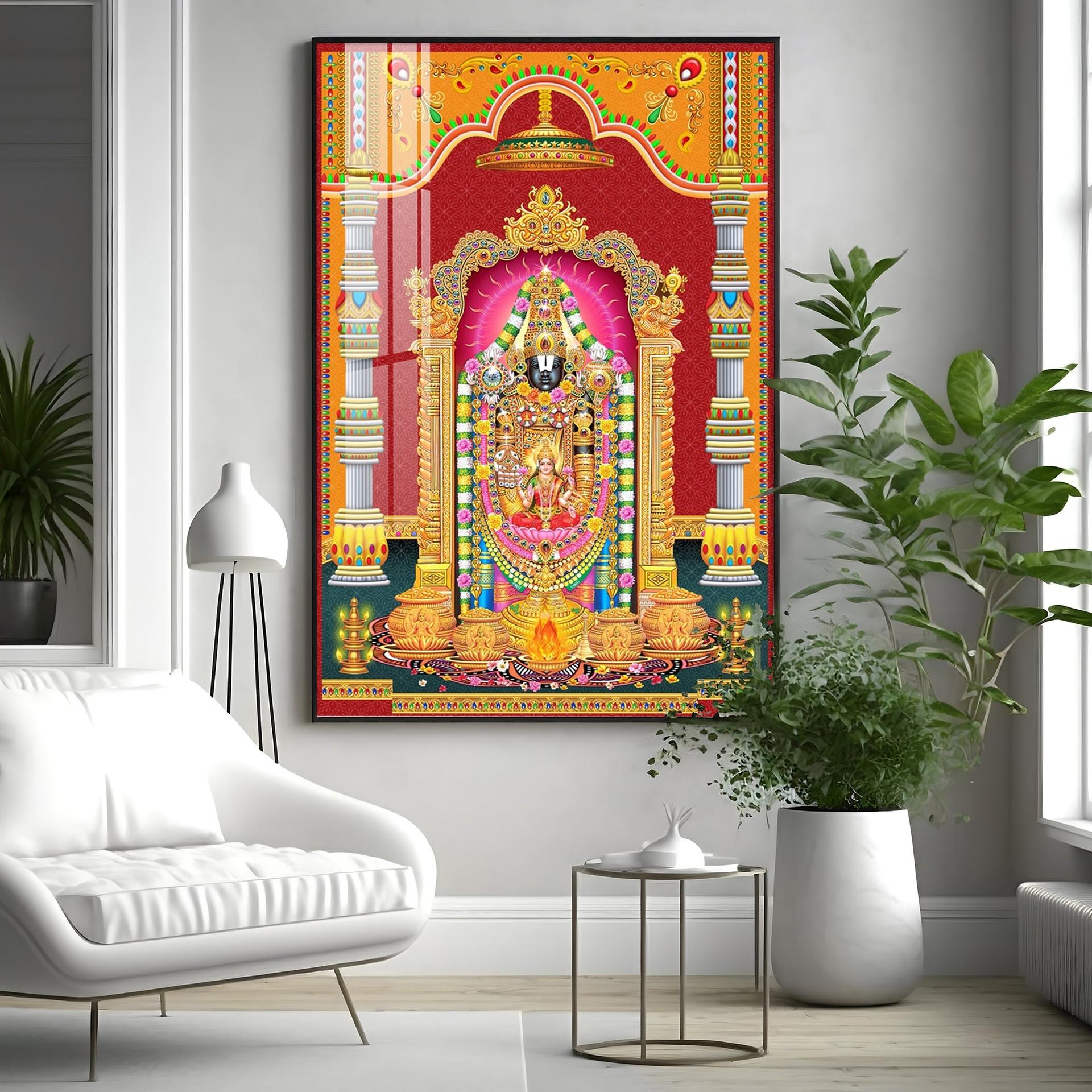 Narayana Blessing Premium Acrylic Vertical Wall Art - Image 11
