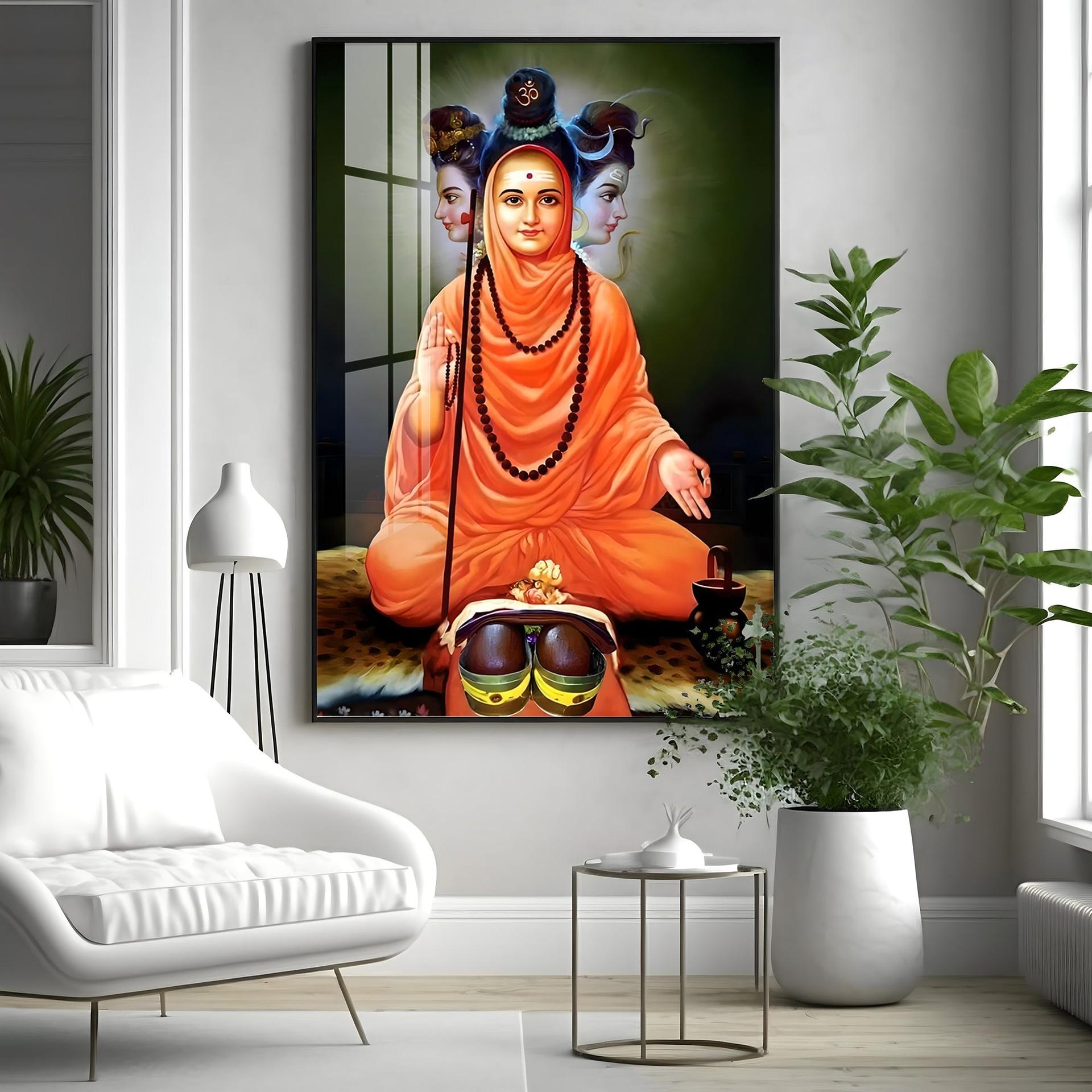 Portrait Of Divine Authority Premium Vertical Acrylic Wall Art - Image 14