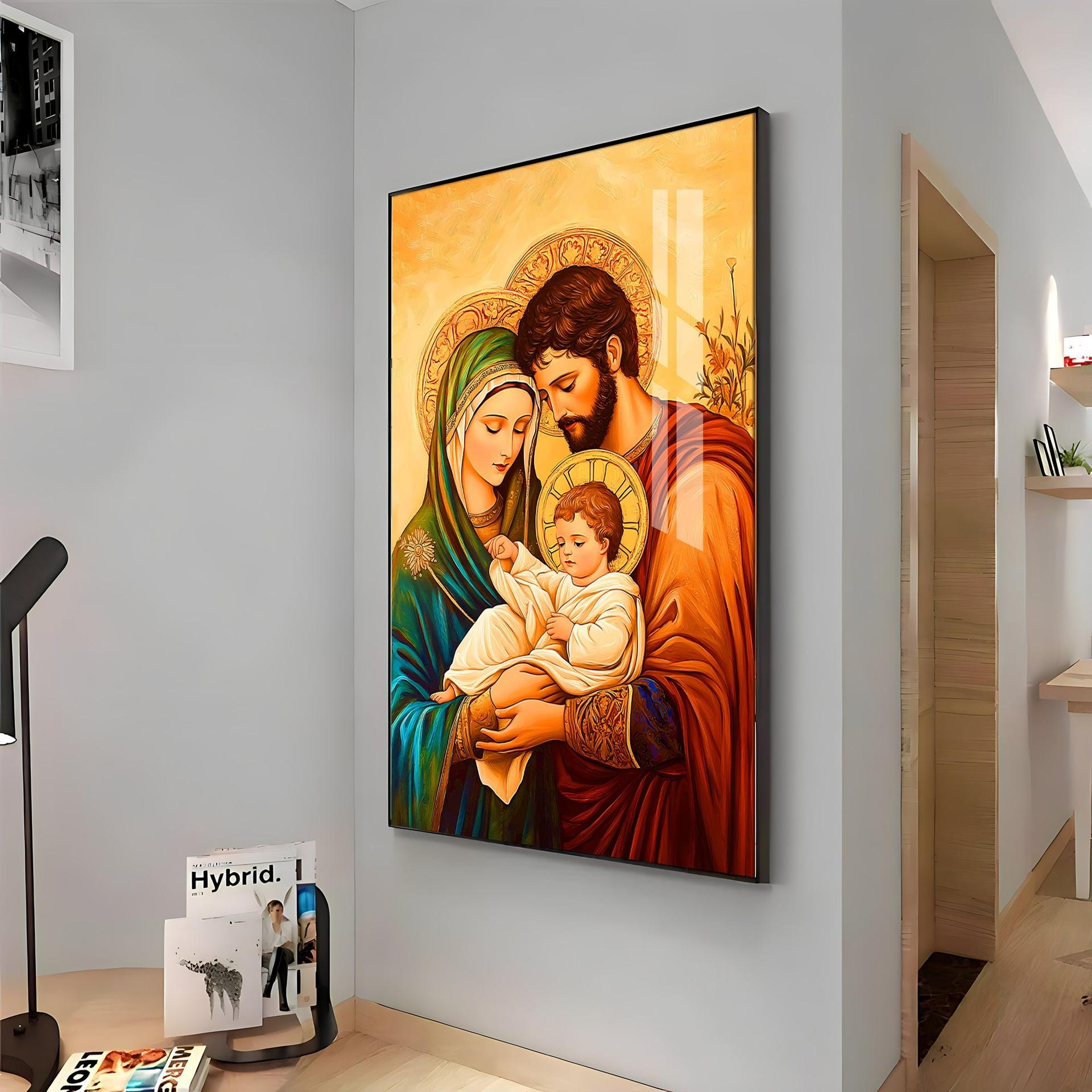 Holy Family Premium Acrylic Vertical Wall Art - Image 13