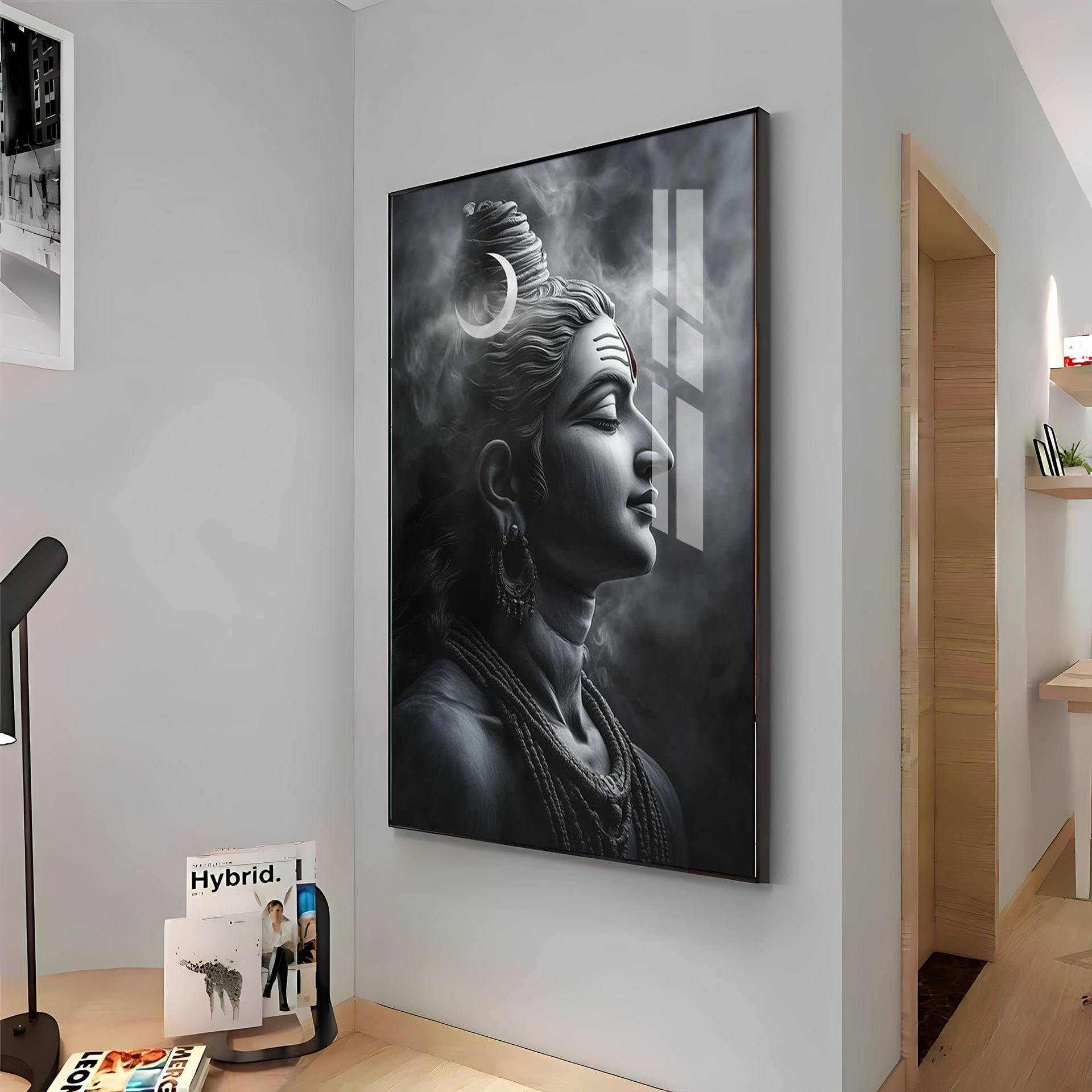 Lord Shiva Harmony Premium Acrylic Wall Art - Image 13