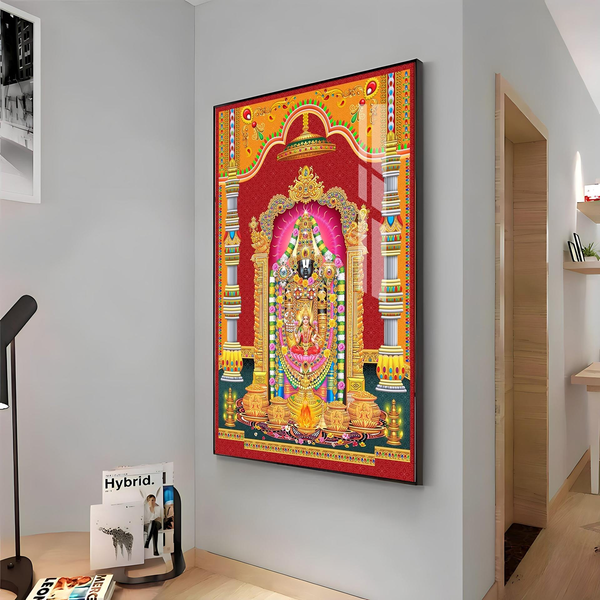 Narayana Blessing Premium Acrylic Vertical Wall Art - Image 13