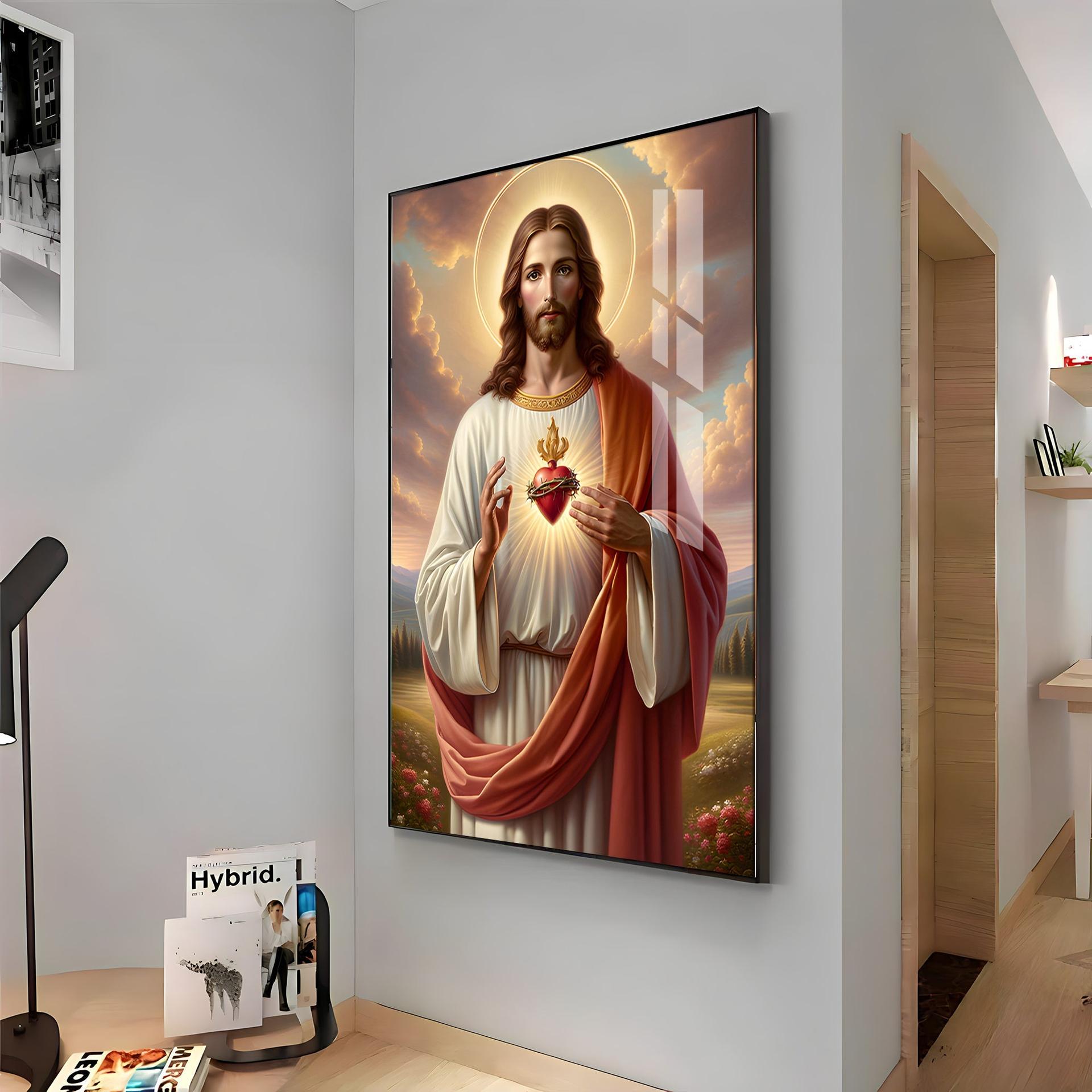 Emblem Of Divine Love Premium Acrylic Vertical Wall Art - Image 13