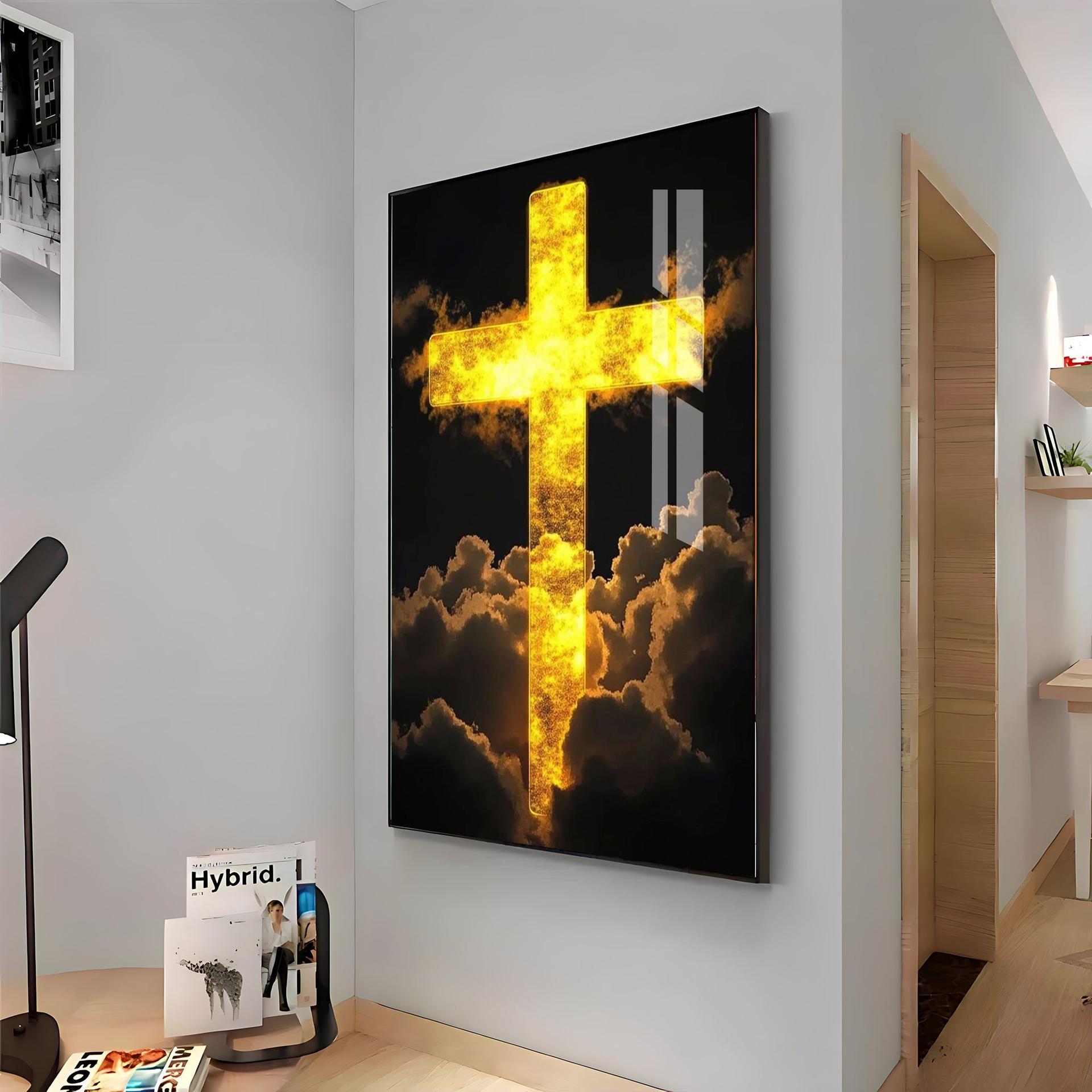 Heavenly Cross Vision Premium Acrylic Wall Art - Image 11