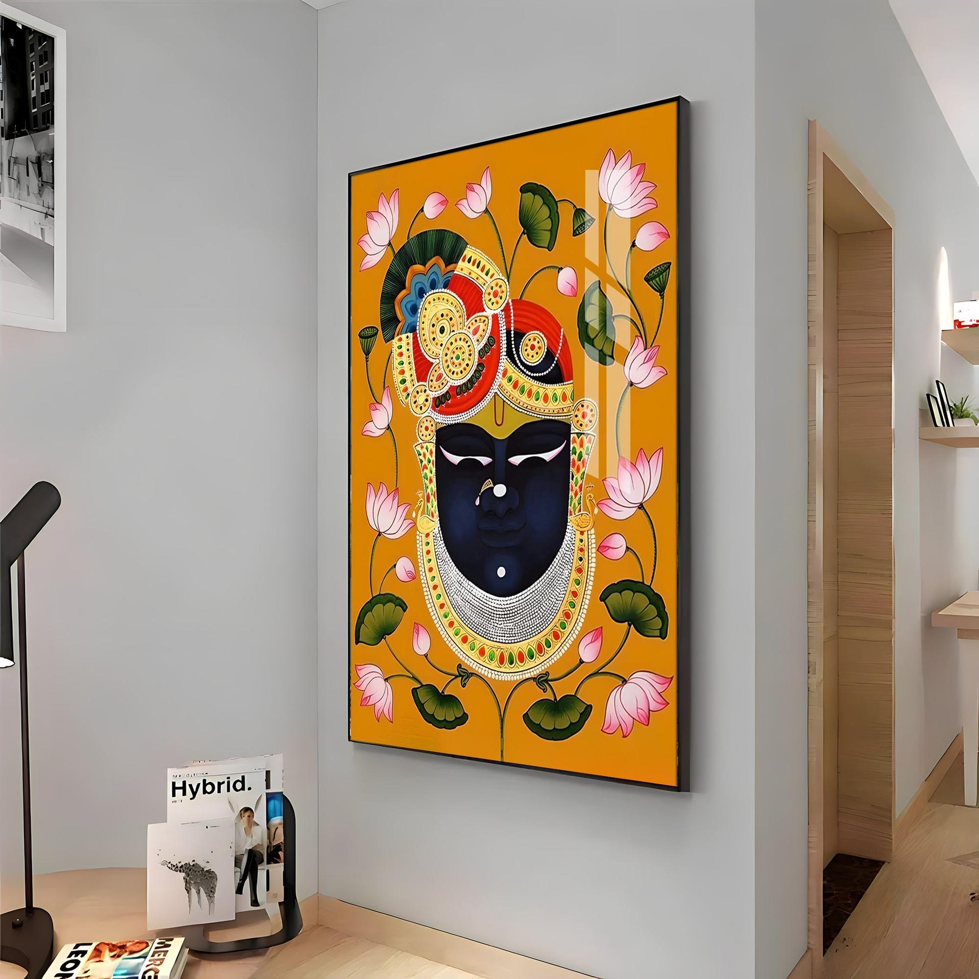 Divine Shreenathji Premium Vertical Acrylic Wall Art - Image 15