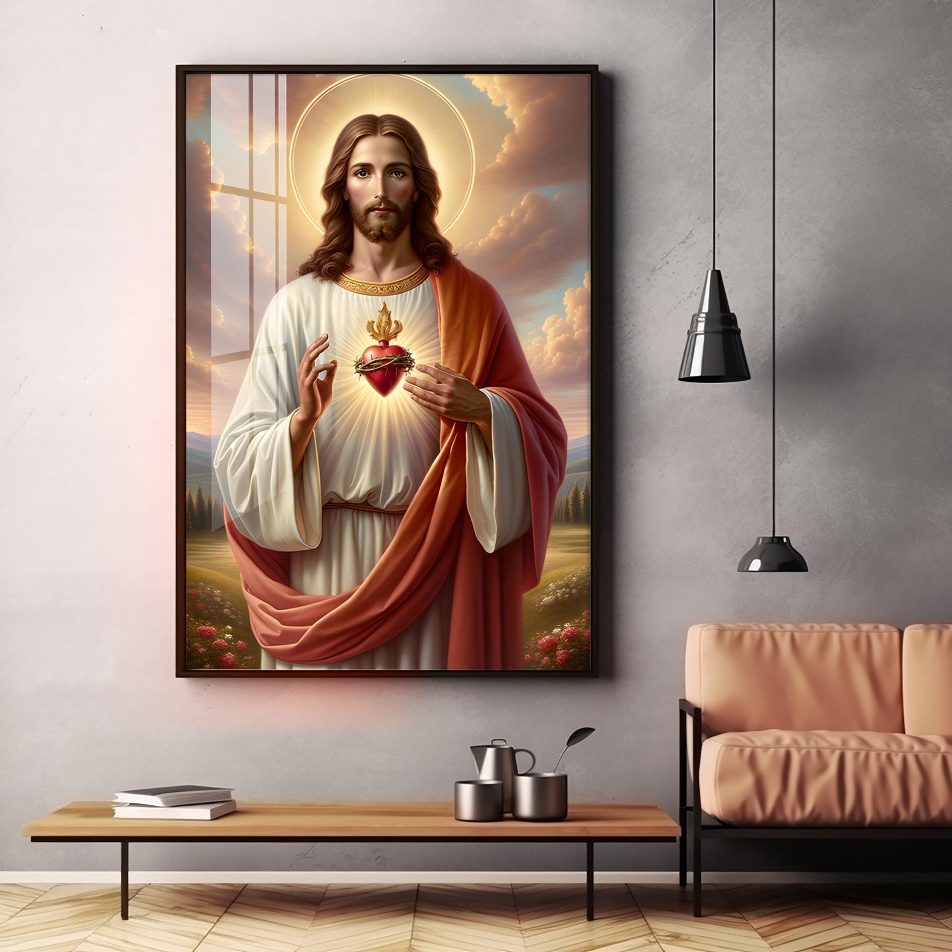 Emblem Of Divine Love Premium Acrylic Vertical Wall Art - Image 15