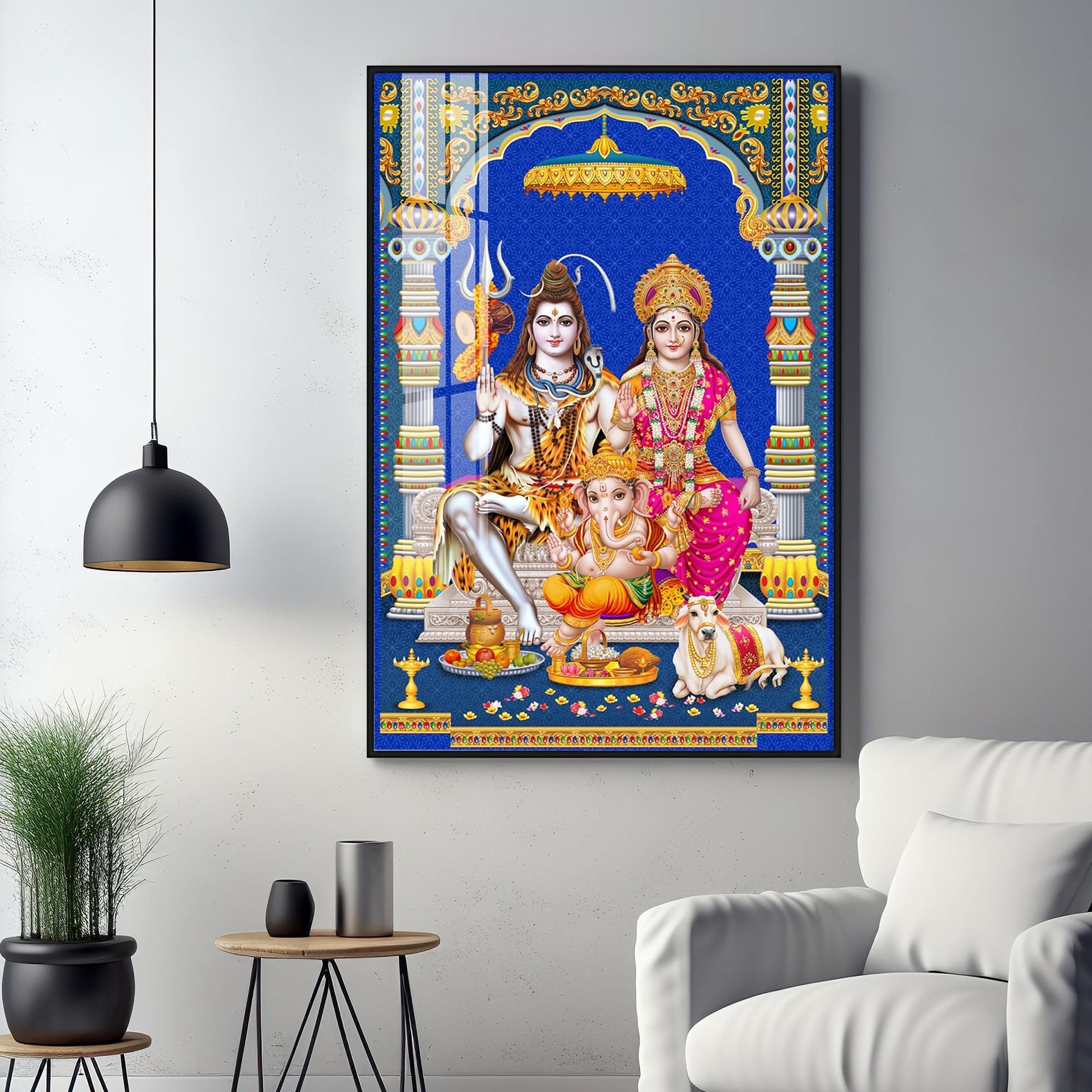 Divine Harmony Premium Acrylic Vertical Wall Art - Image 12
