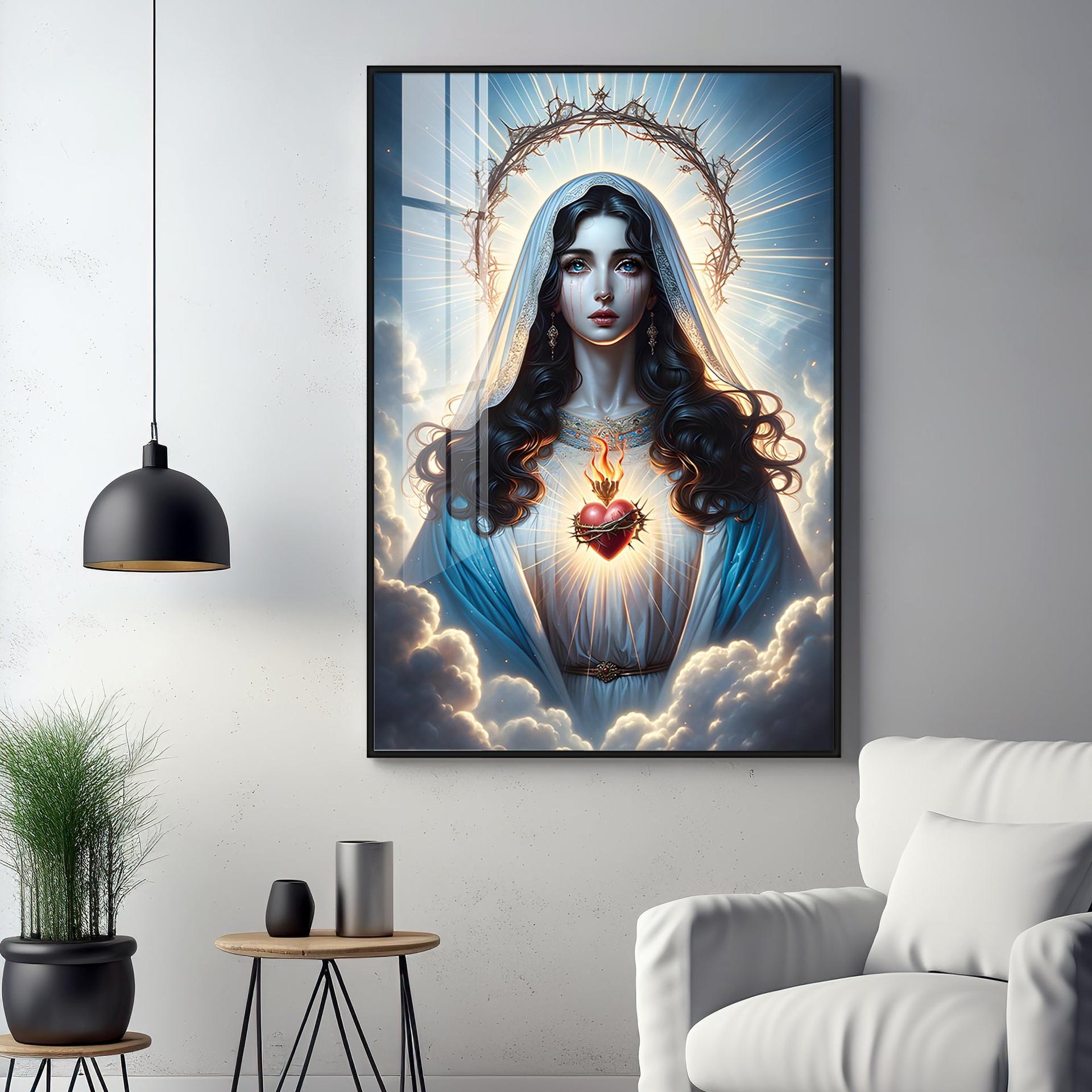 Heartfelt Devotion Premium Acrylic Vertical Wall Art - Image 12