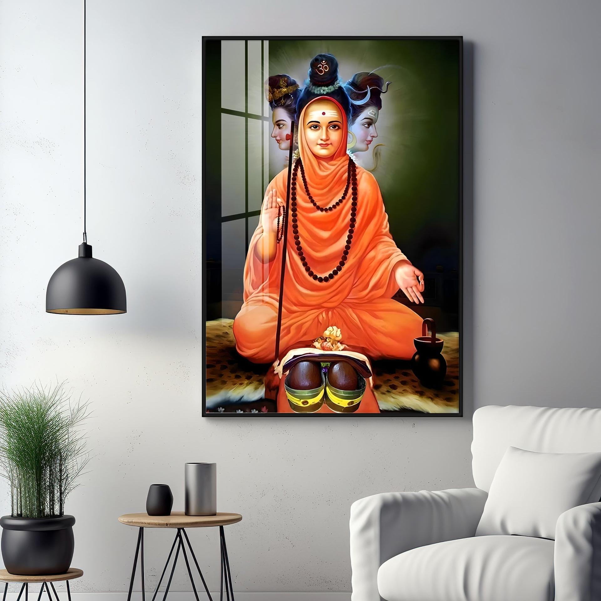 Portrait Of Divine Authority Premium Vertical Acrylic Wall Art - Image 16
