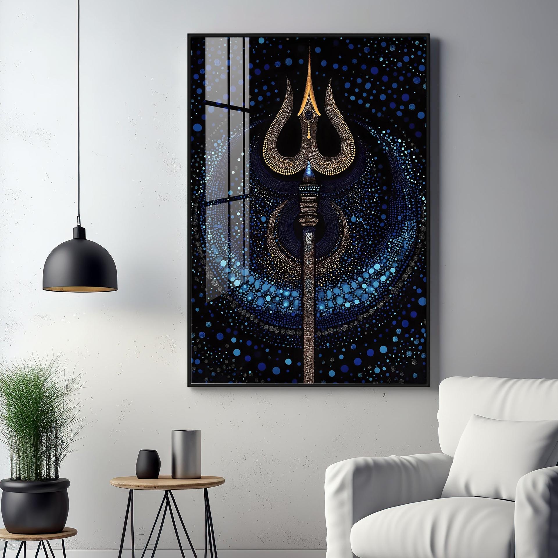 Celestial Guardian Premium Vertical Acrylic Wall Art - Image 12