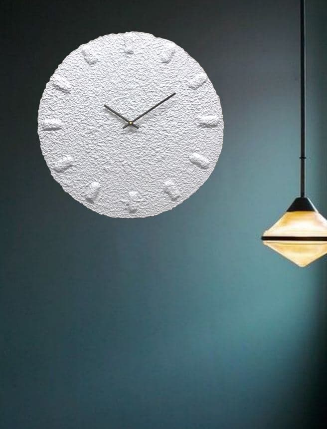 Divine Wall Clock Living Room Punch-Free Nordic Decor Modern Wall Clocks - Image 3