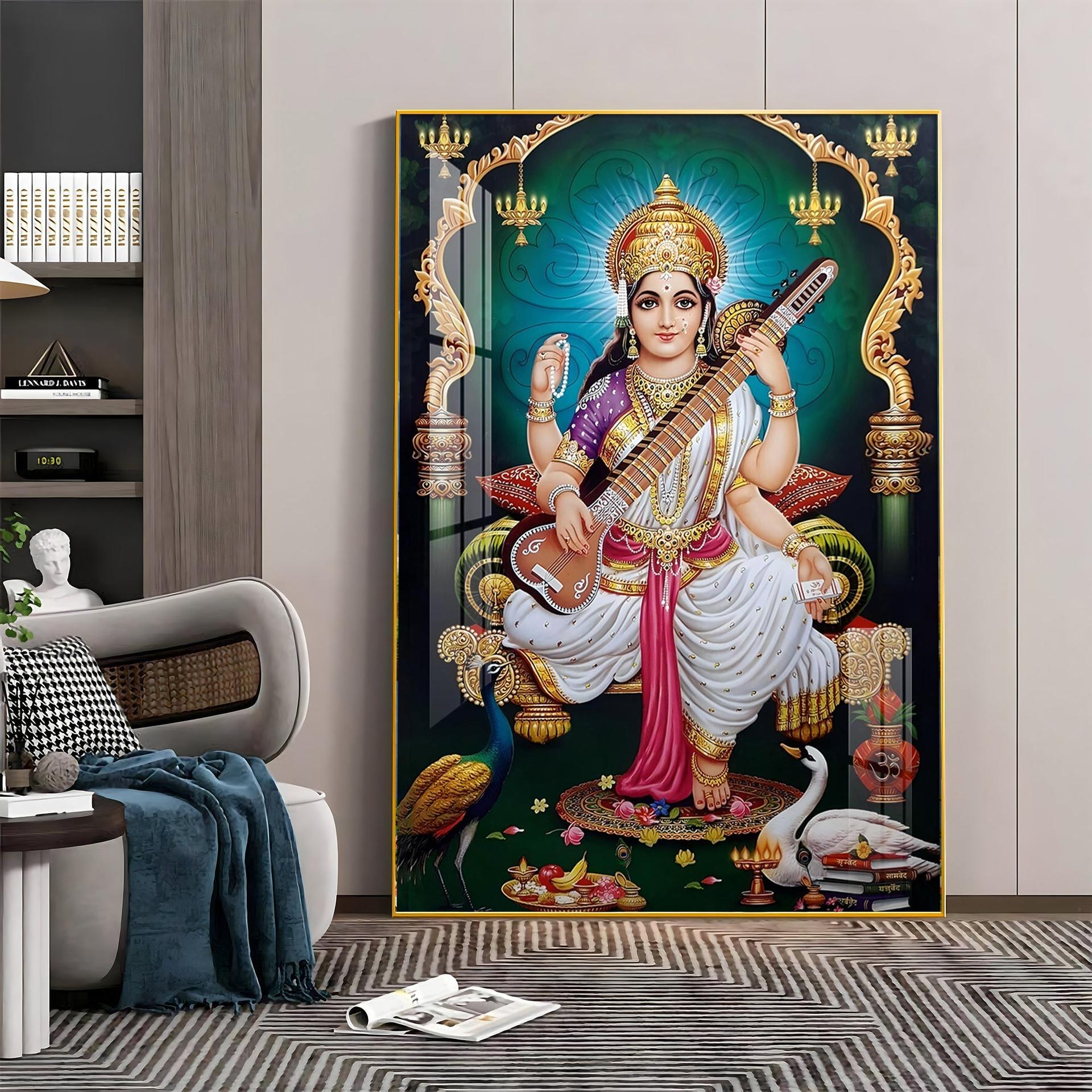 Majestic Reverie Premium Vertical Acrylic Wall Art - Image 9