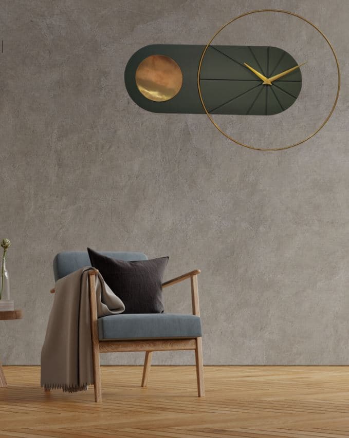 Unique Wooden Wall Clock