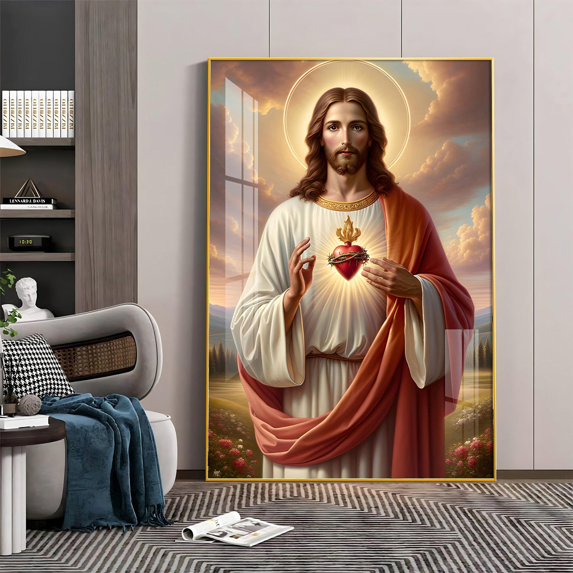 Emblem Of Divine Love Premium Acrylic Vertical Wall Art - Image 10