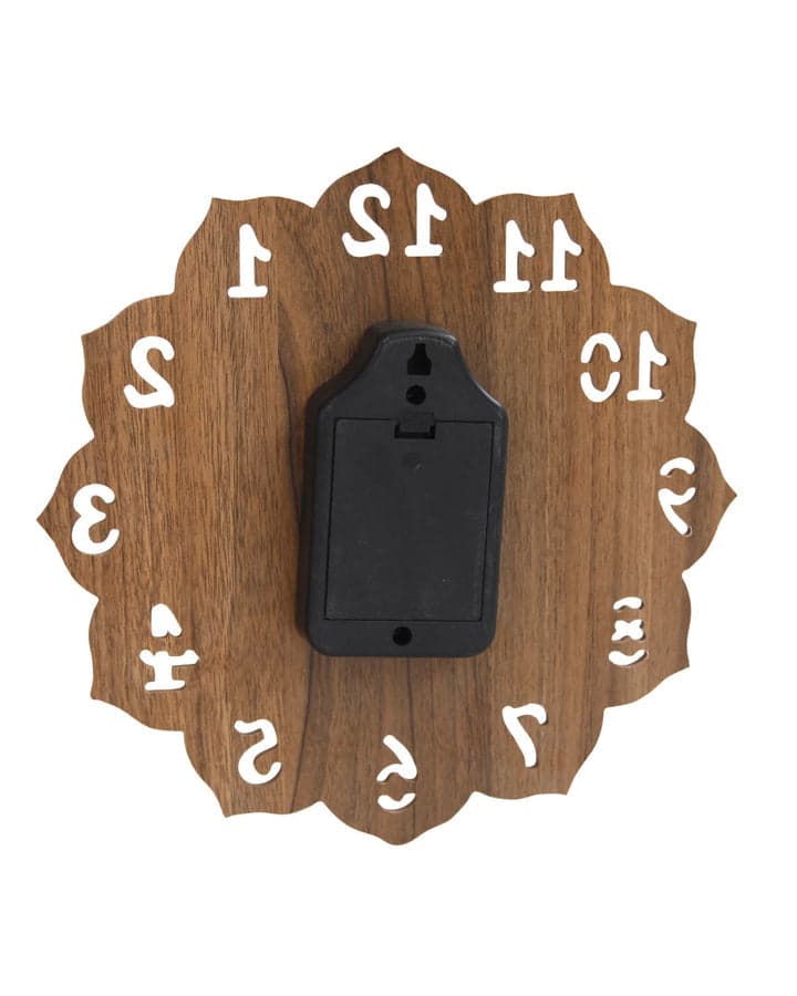 Wooden Wood Carving Wall Clock For Home, Hall, Bedroom, Living Room & Office - Image 7