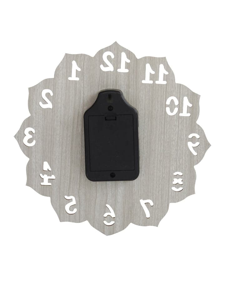 Wooden Wood Carving Wall Clock For Home, Hall, Bedroom, Living Room & Office - Image 3