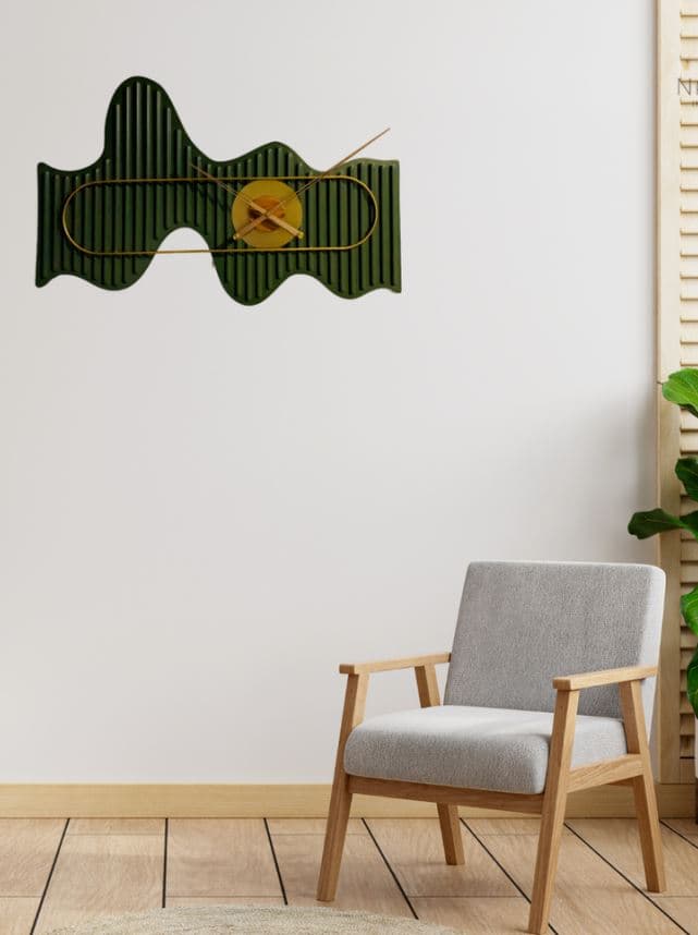 Modern And Unique Design Silent Wall Clock - Image 4