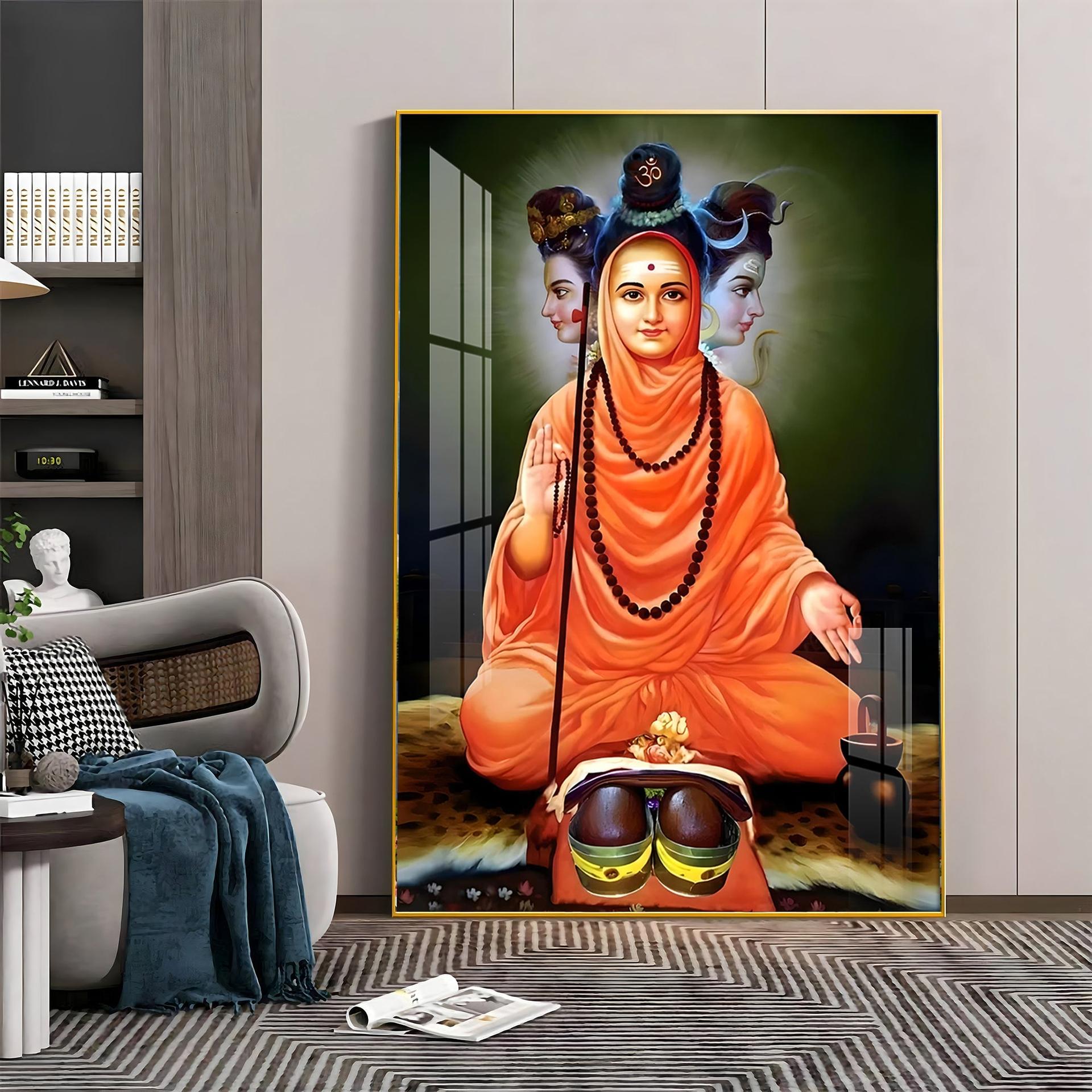 Portrait Of Divine Authority Premium Vertical Acrylic Wall Art - Image 11