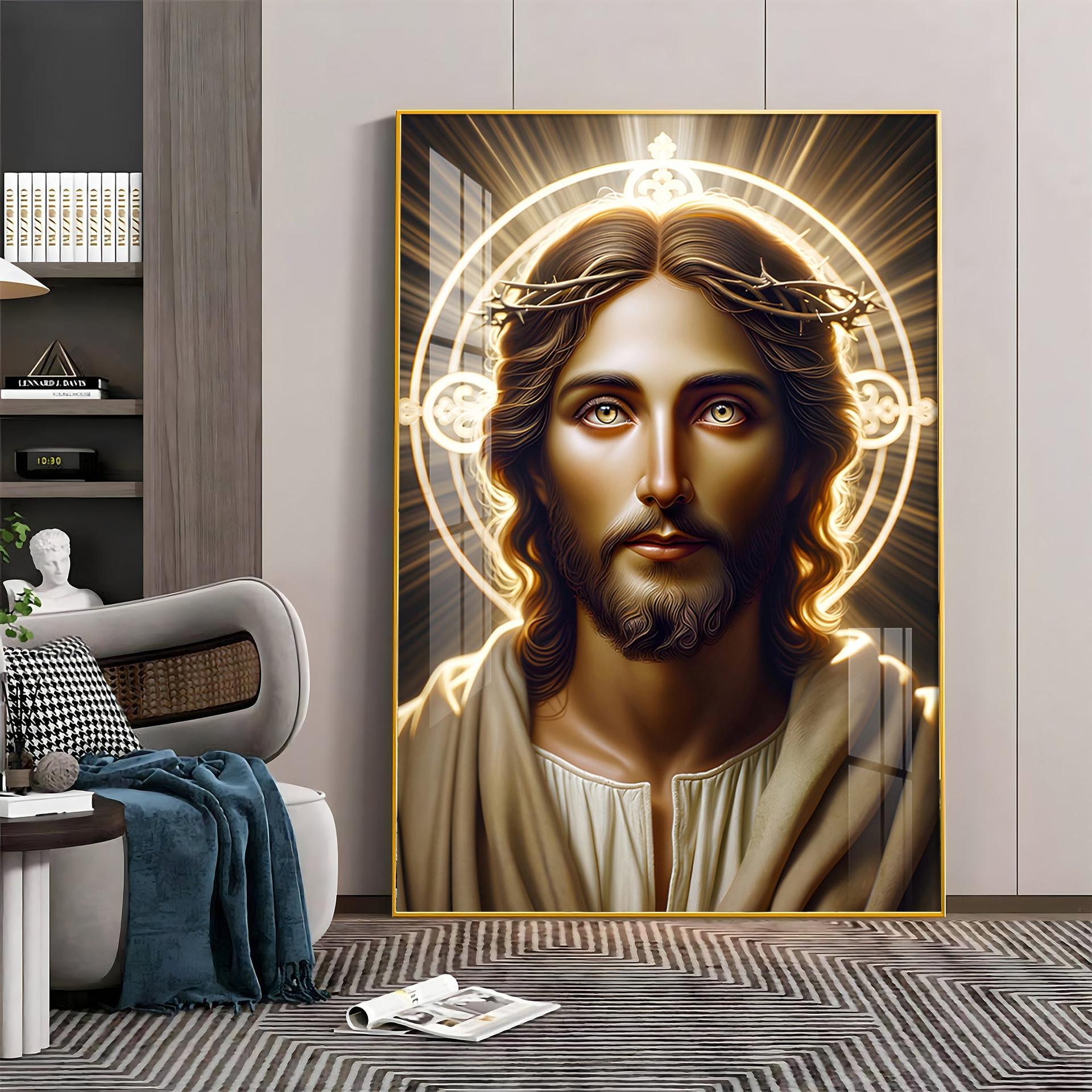 Sacred Serenity Premium Acrylic Vertical Wall Art - Image 8
