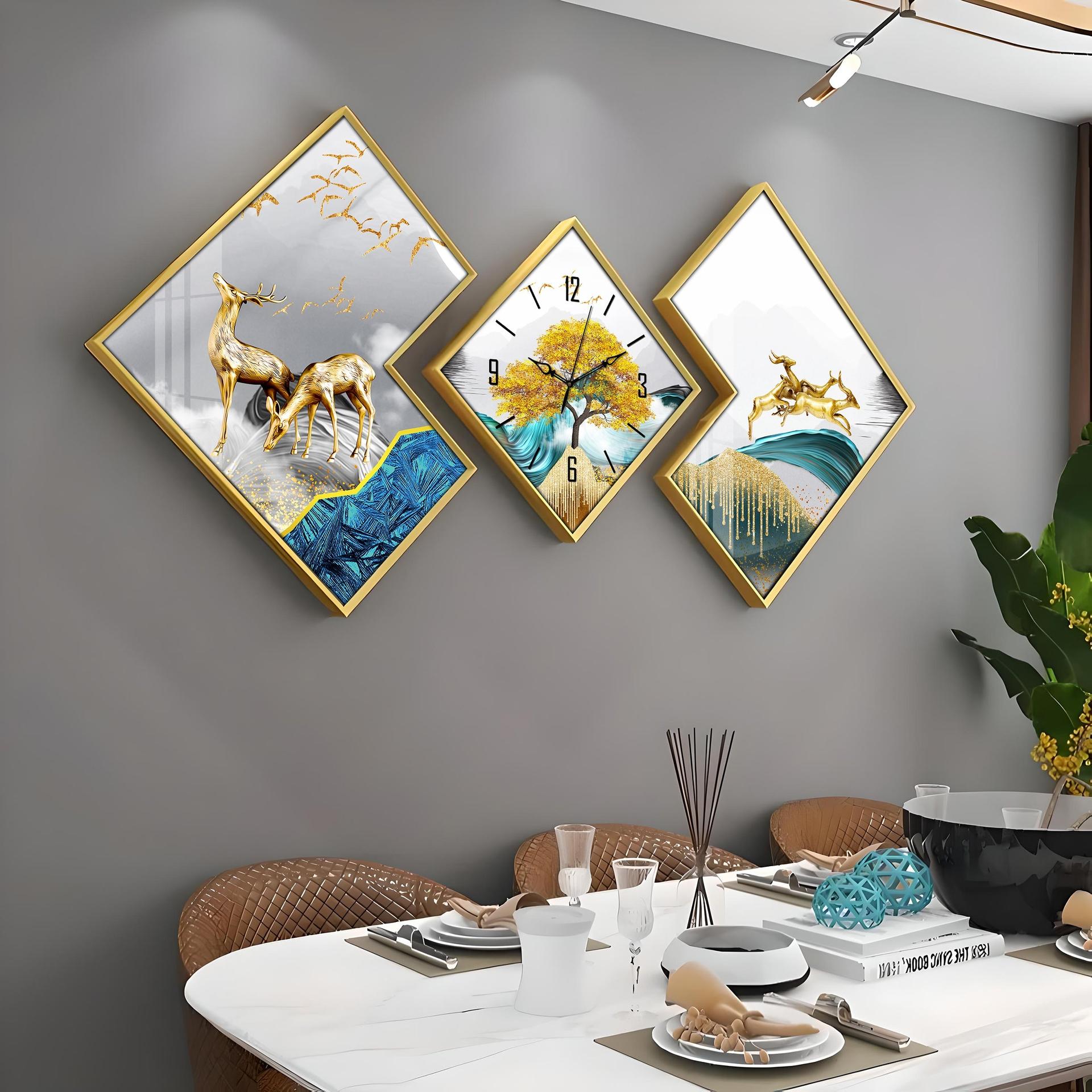 Golden Tree Premium Acrylic Wall Clock - Image 11